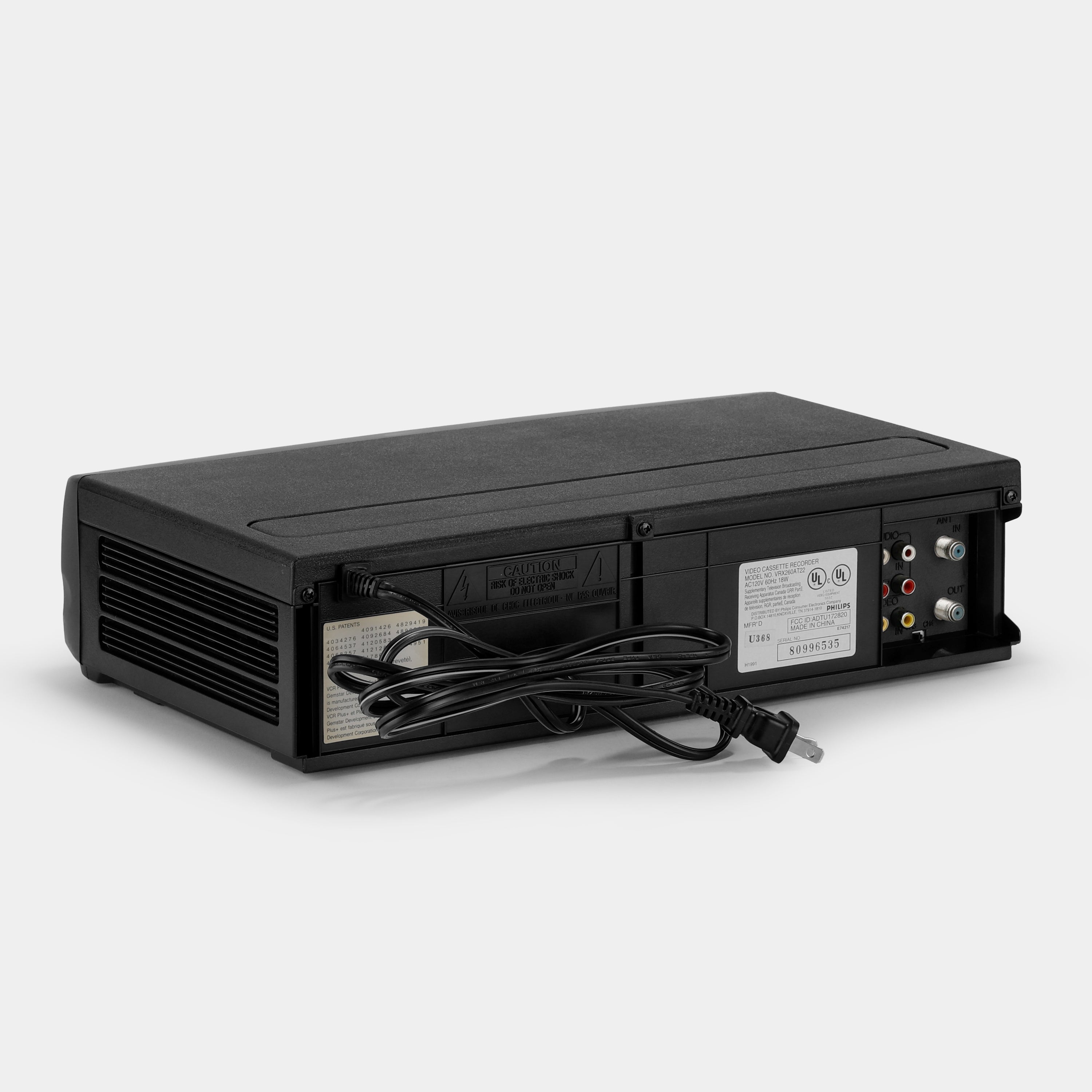 Philips Magnavox VRX260AT22 VCR VHS Player