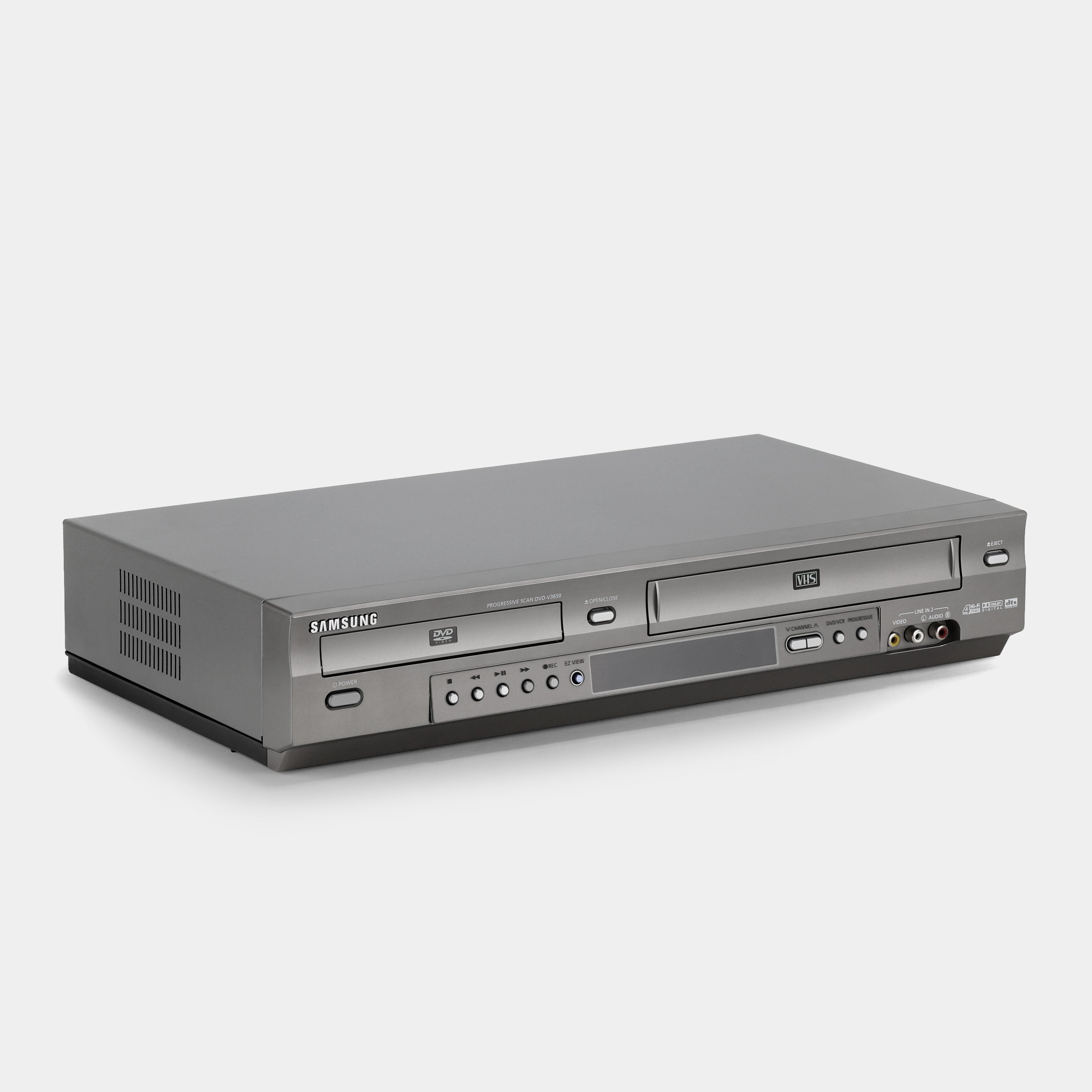 Samsung DVD-V3650 VCR VHS and DVD Player