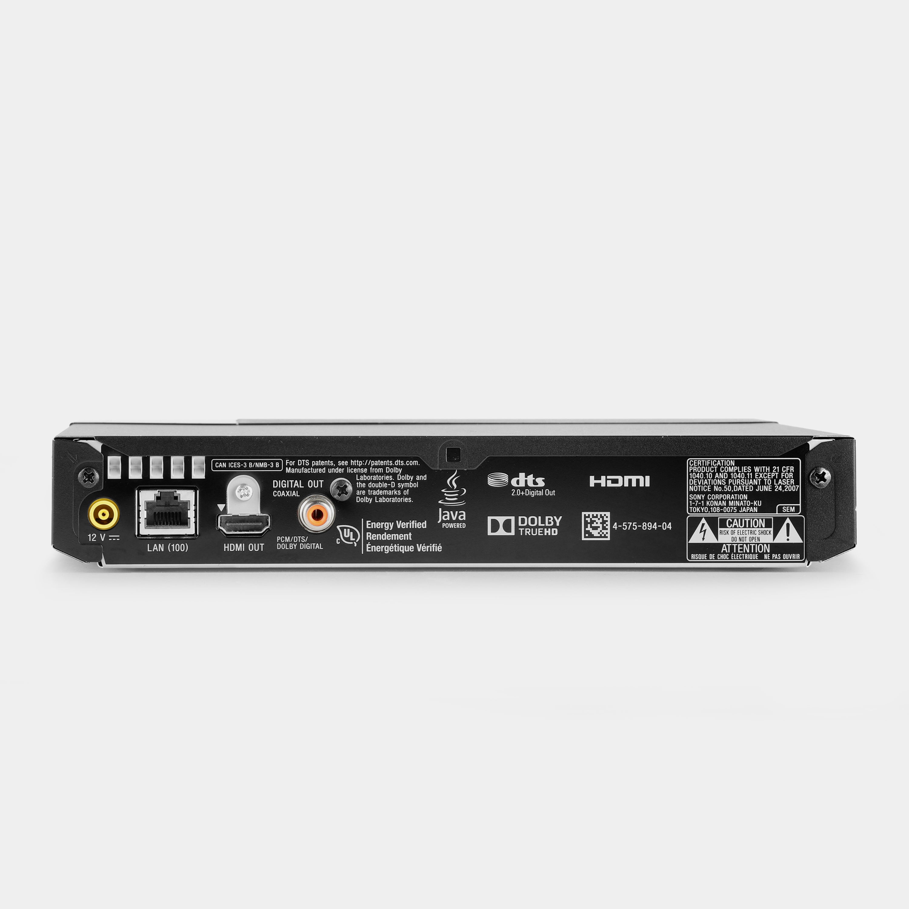 Sony BDP-S3700 Blu-Ray DVD Player