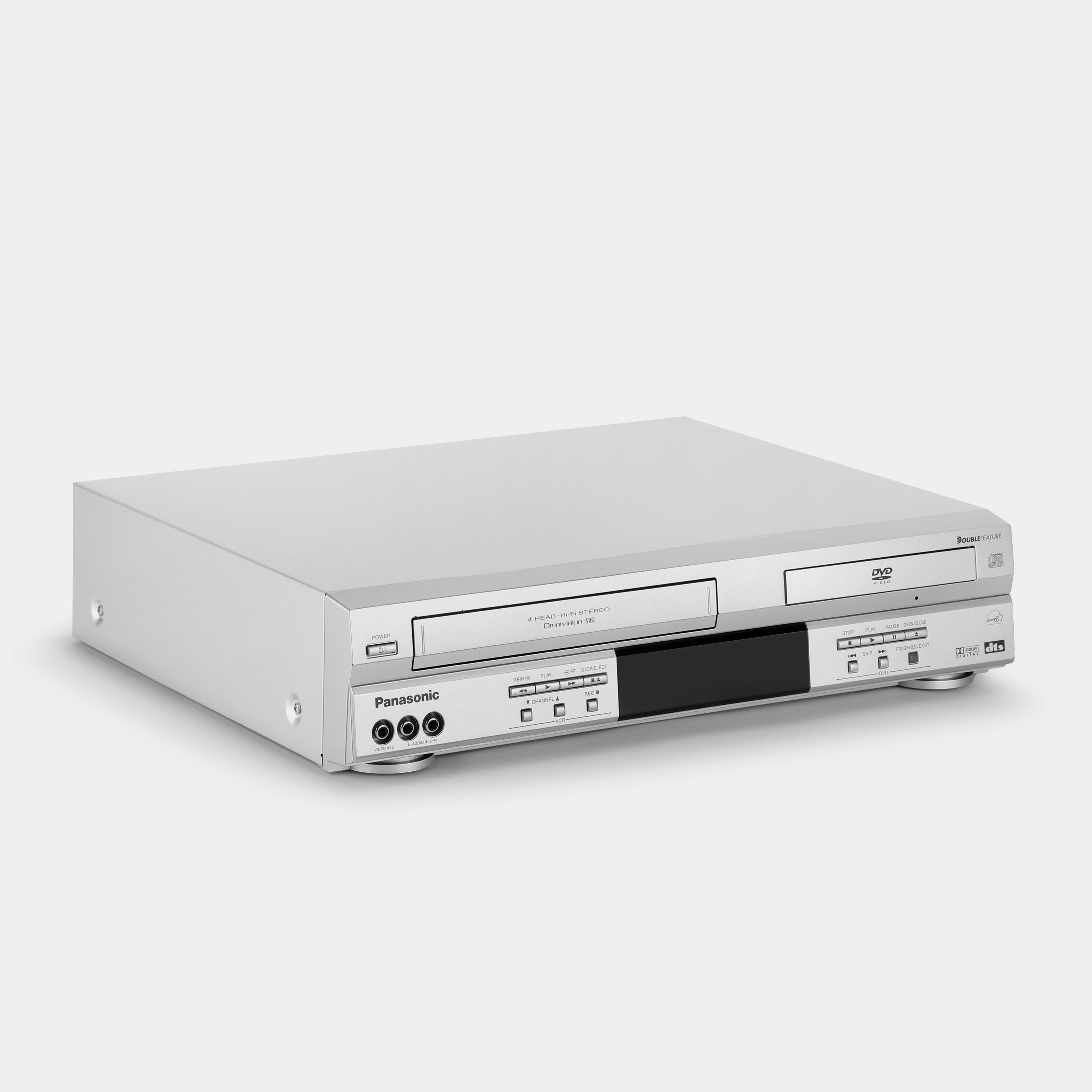 Panasonic PV-D4733S VCR VHS and DVD Player