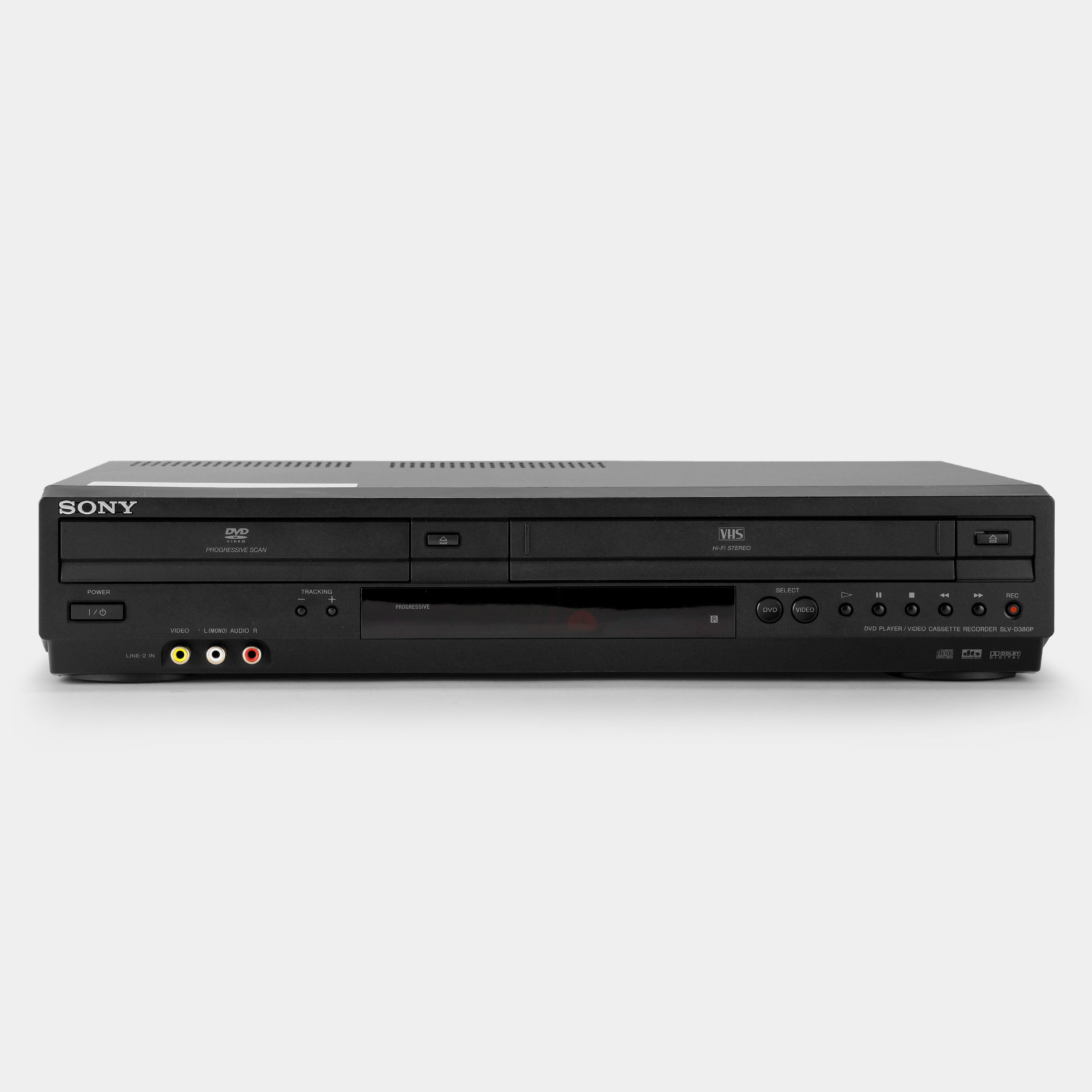 Sony SLV-D380P VCR VHS and DVD Player