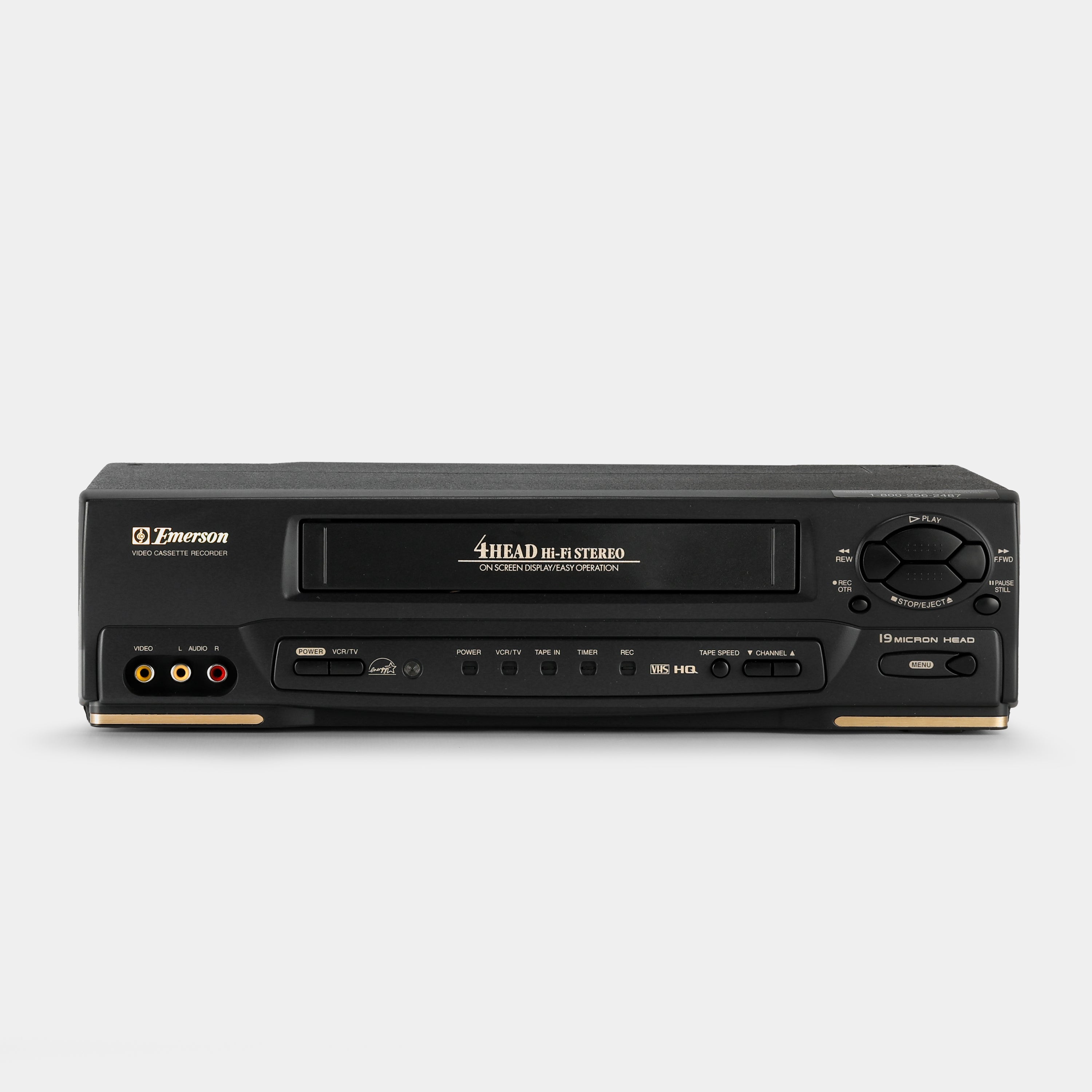 Emerson EWV601B VCR VHS Player