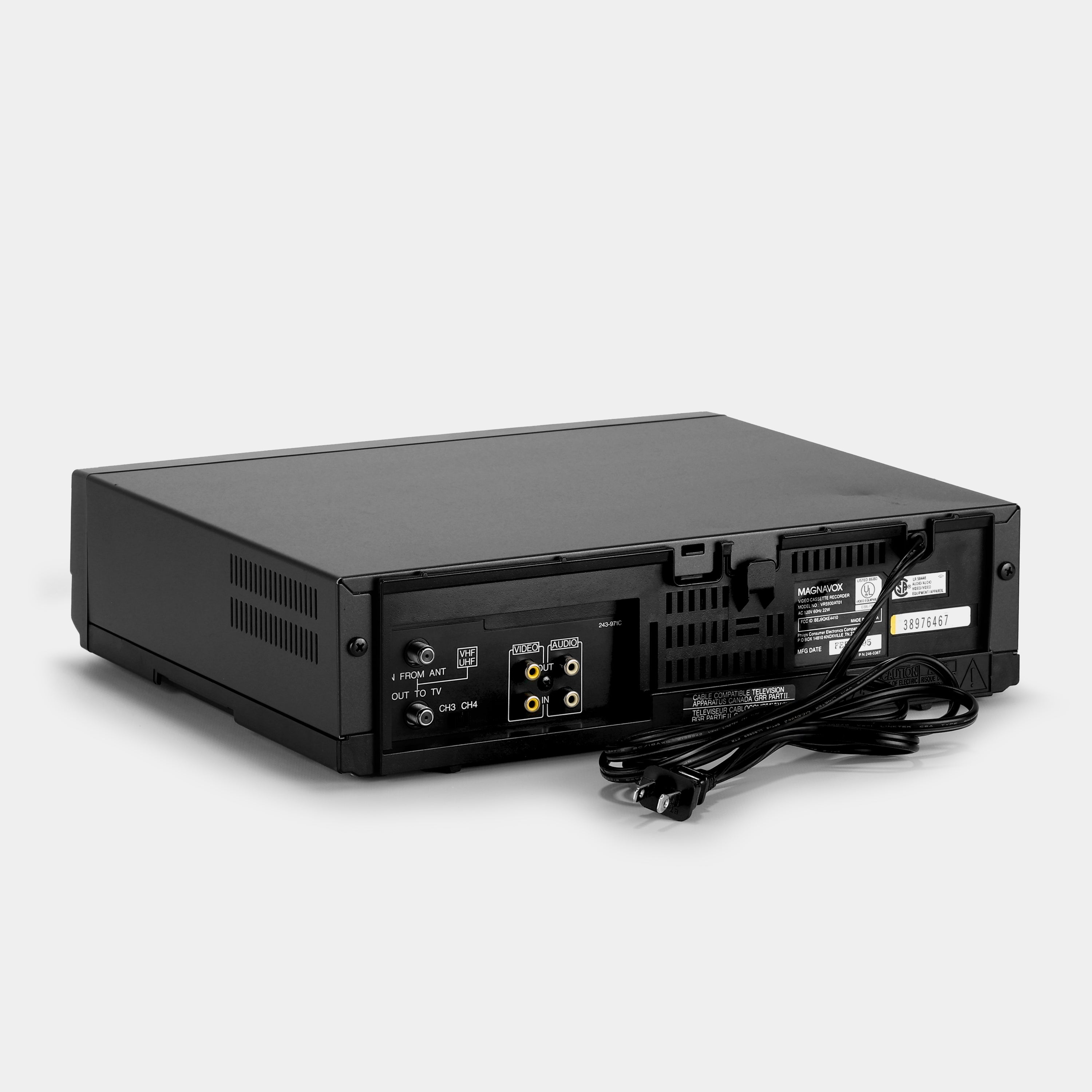 Magnavox VRS930AT01 VCR VHS Player