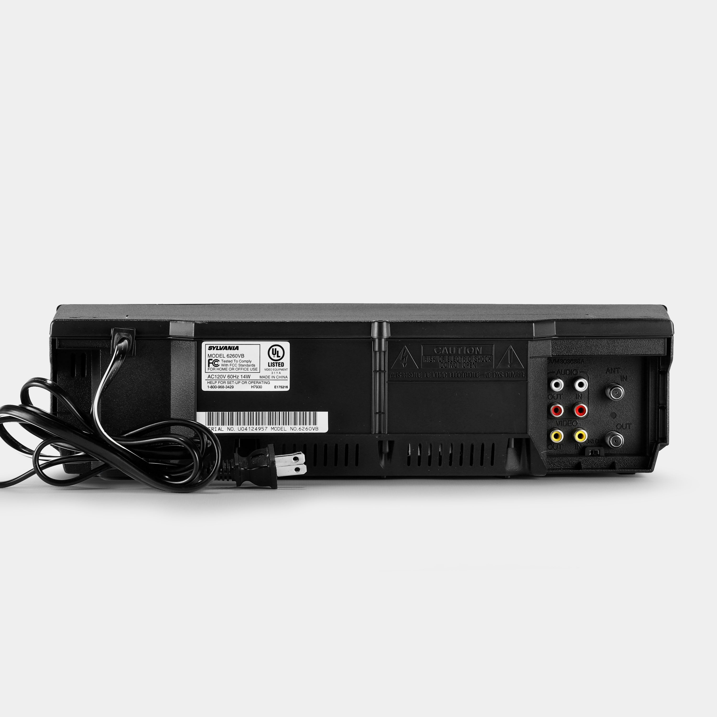 Sylvania 6260VB VCR VHS Player