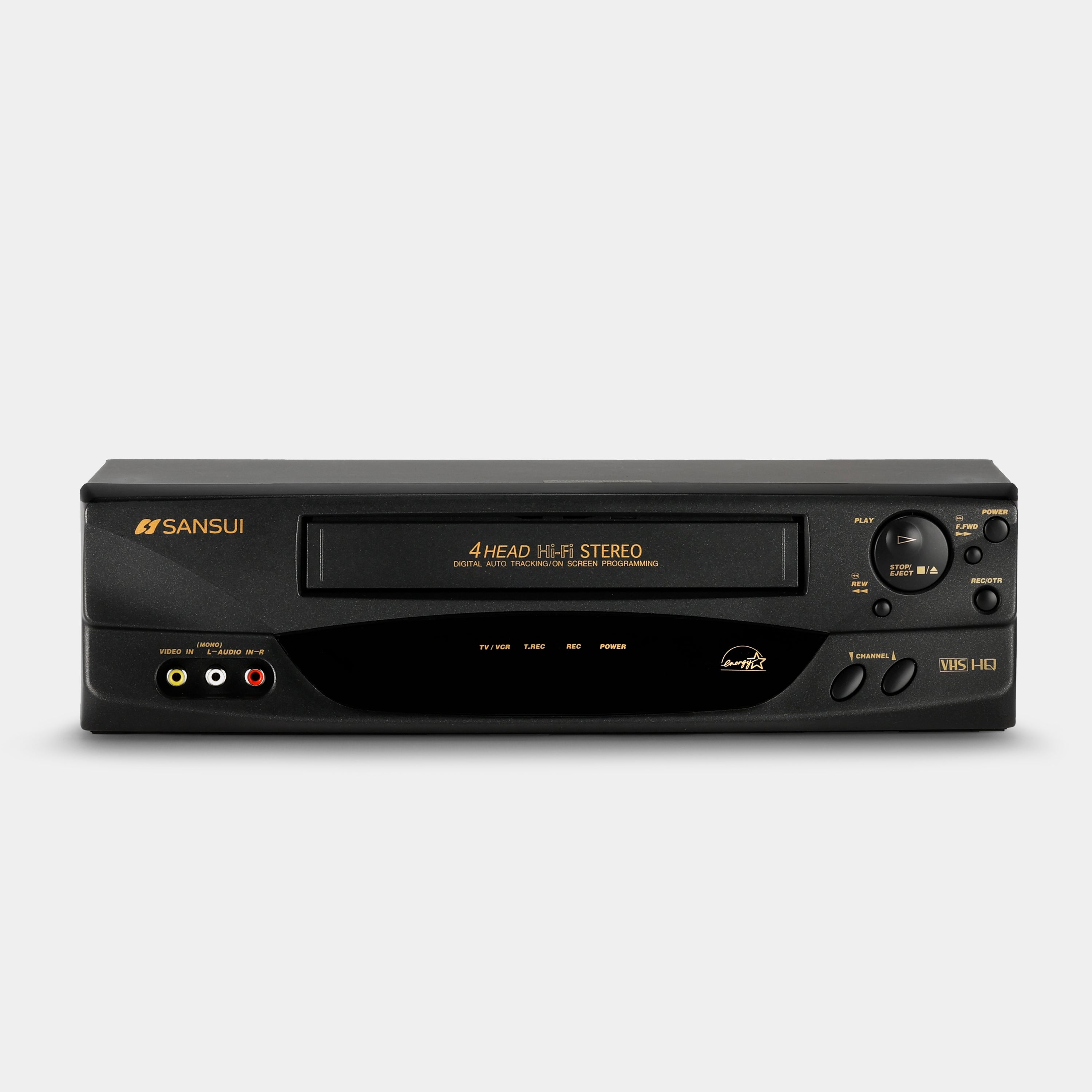 Sansui VHF6010B VCR VHS Player