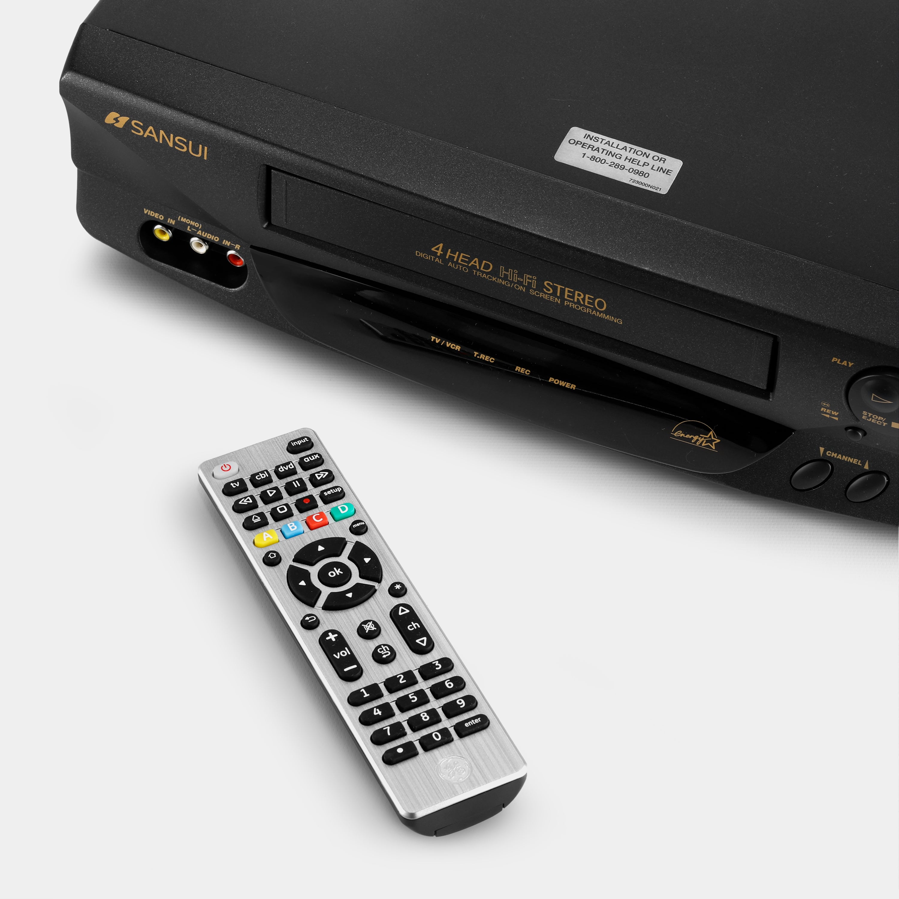 Sansui VHF6010B VCR VHS Player
