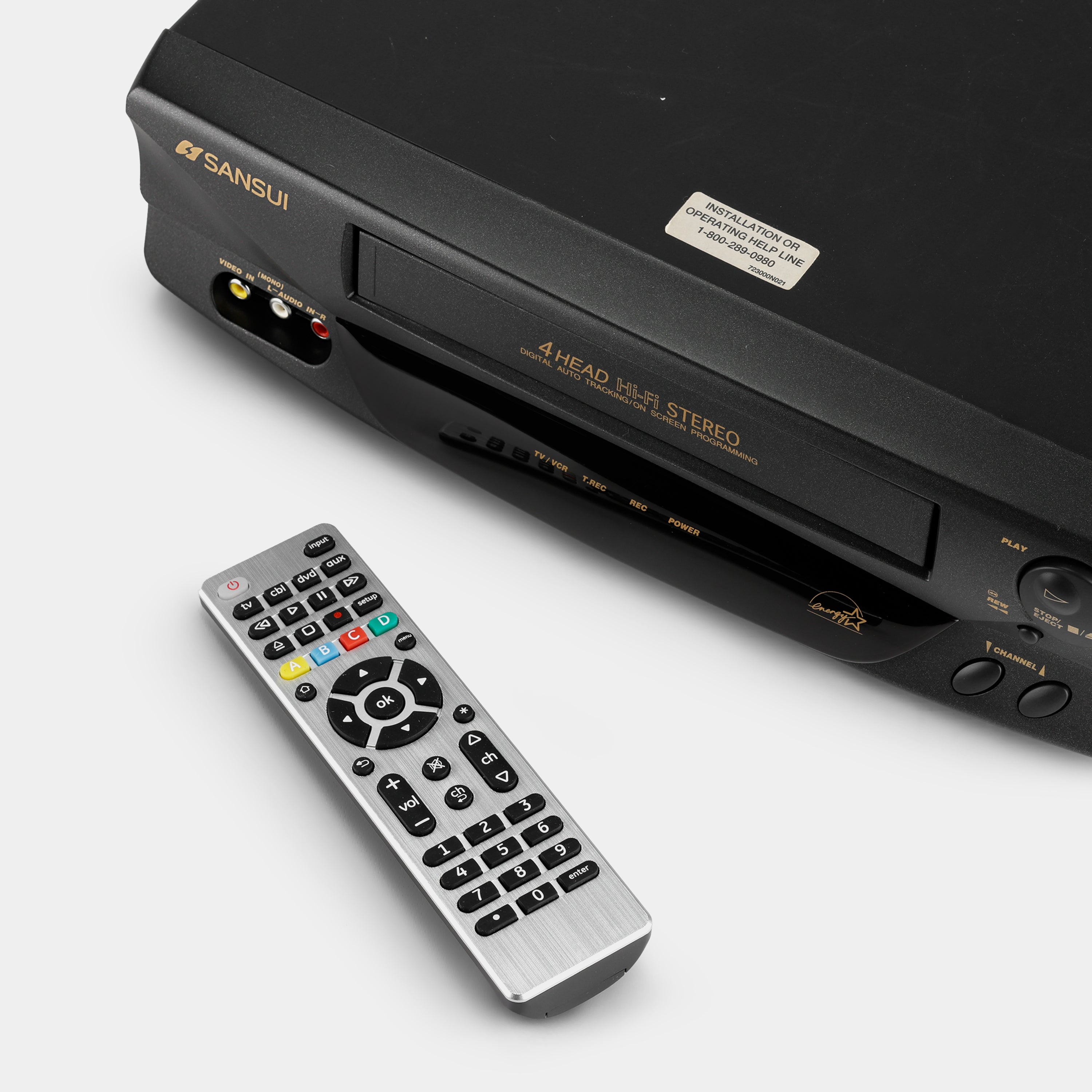 Sansui VHF6010B VCR VHS Player
