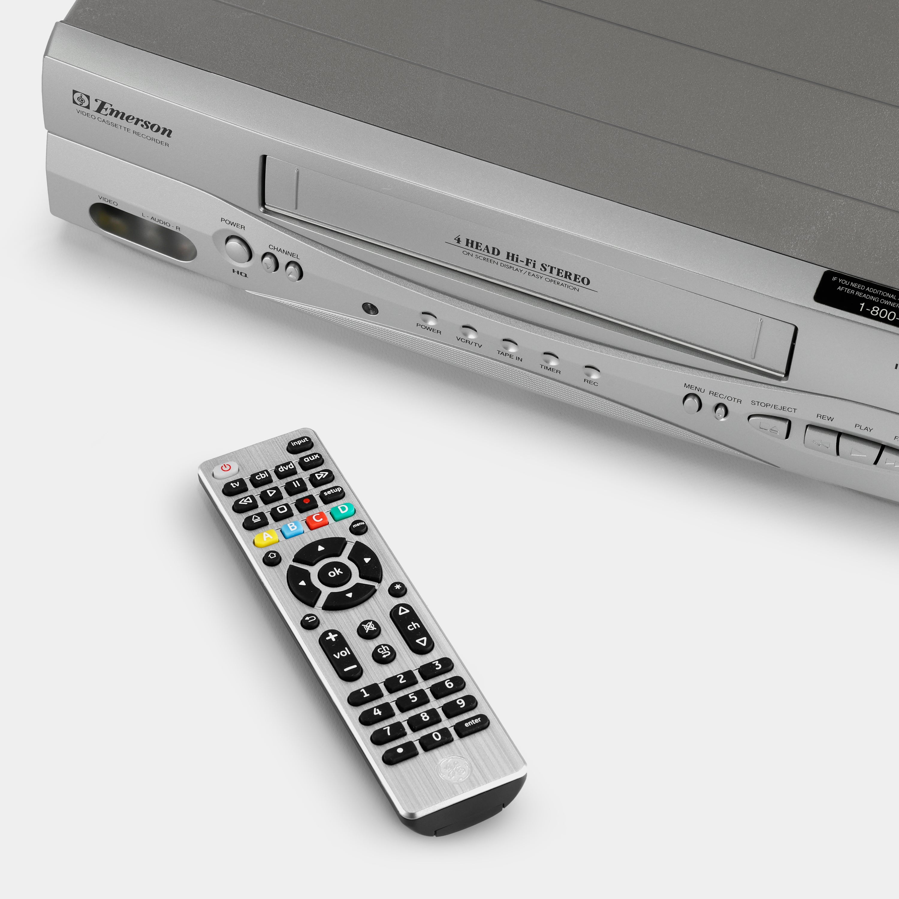 Emerson EWV603 VCR VHS Player