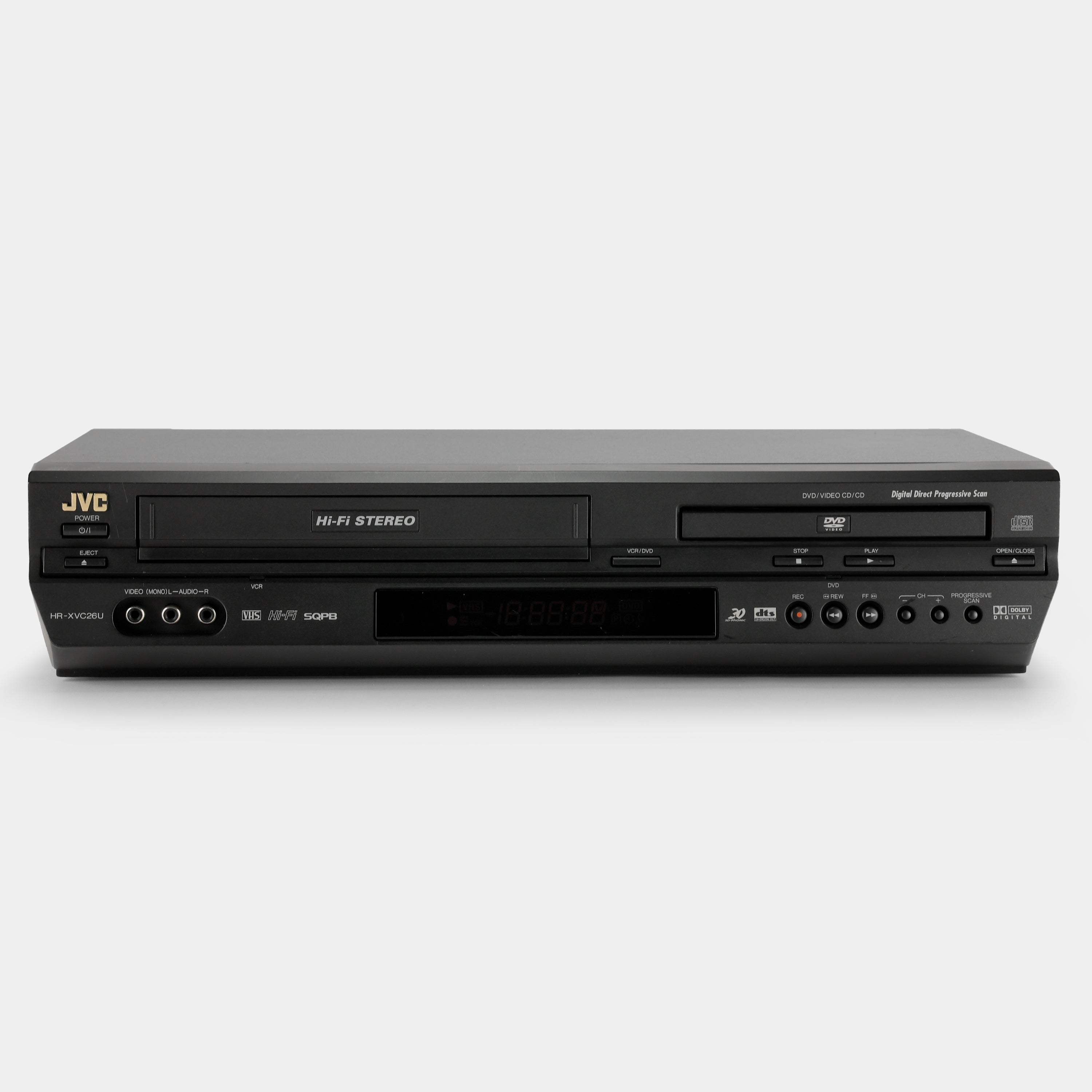 JVC HR-XVC266U VCR VHS and DVD Player