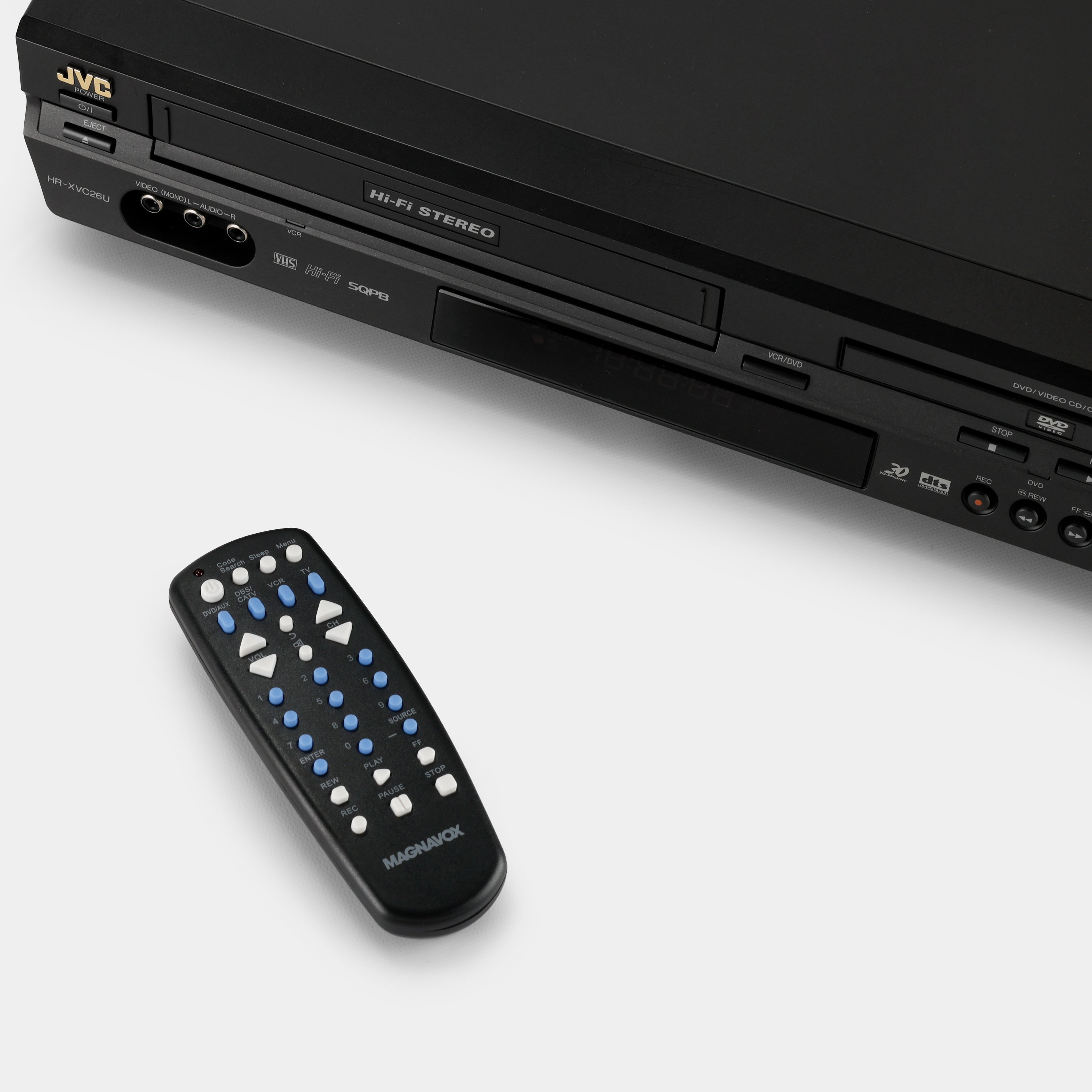 JVC HR-XVC266U VCR VHS and DVD Player
