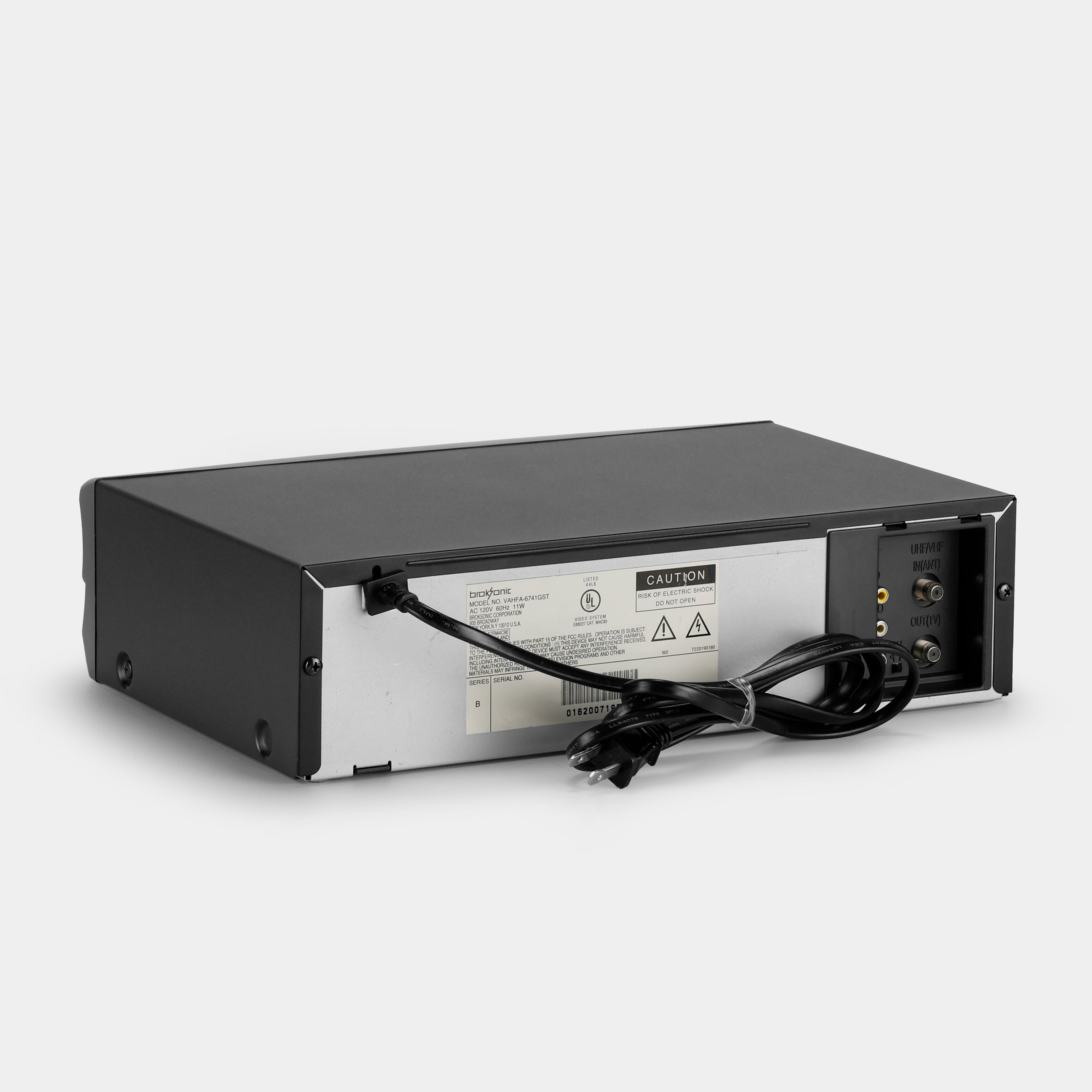 Broksonic VAHFA-6741GST VCR VHS Player