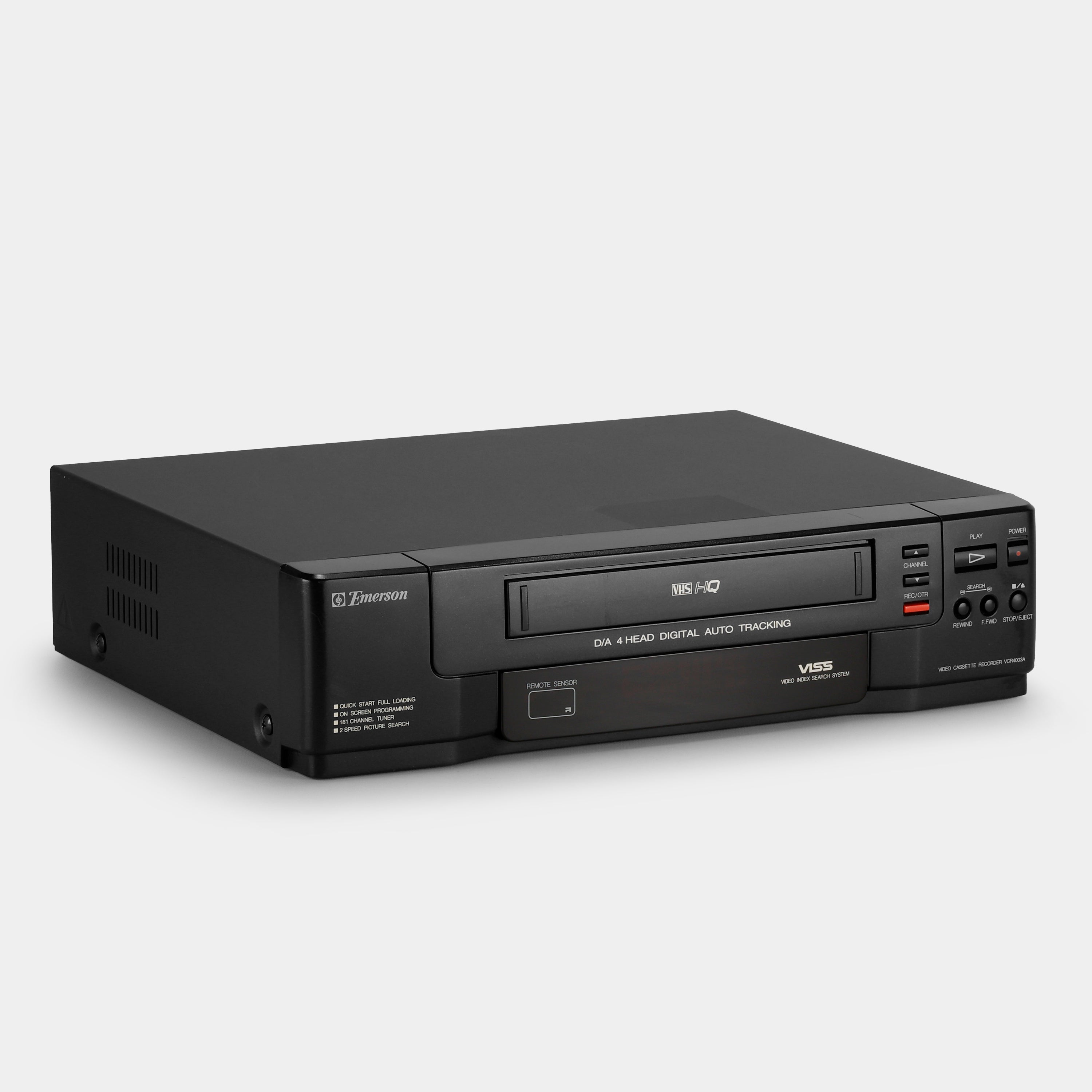 Emerson VCR40003A VCR VHS Player