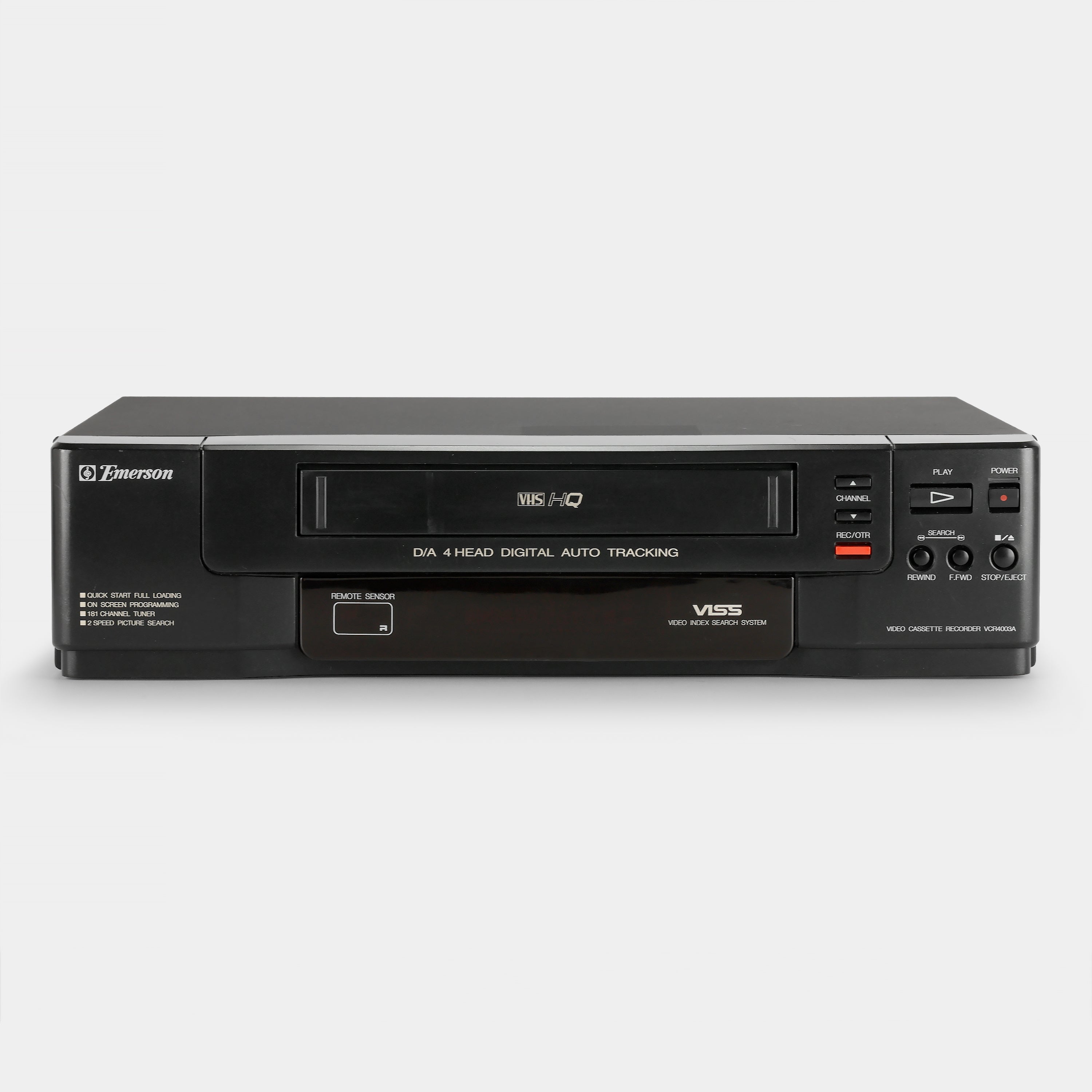 Emerson VCR40003A VCR VHS Player