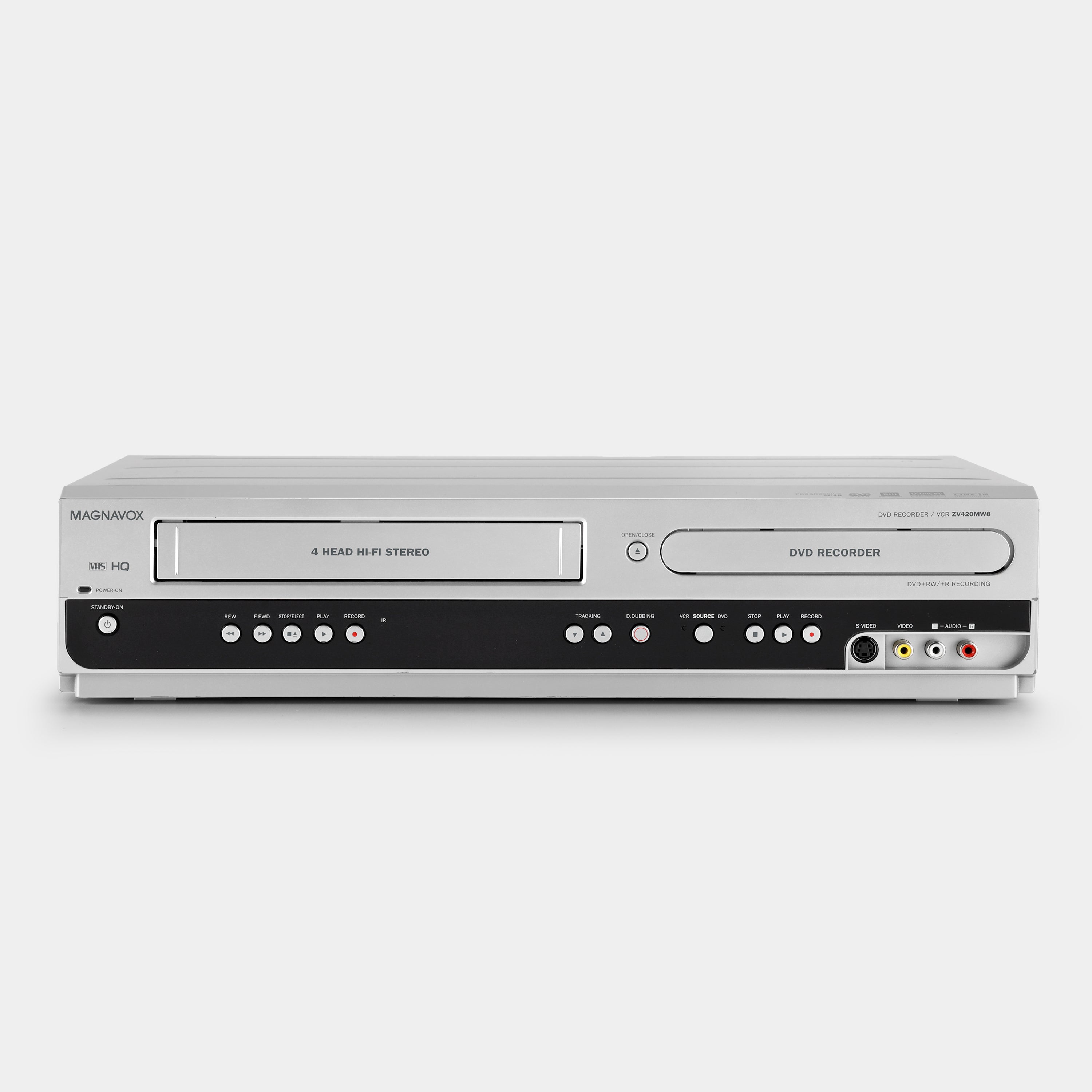 Magnavox ZV420MW8 VCR VHS and DVD Player