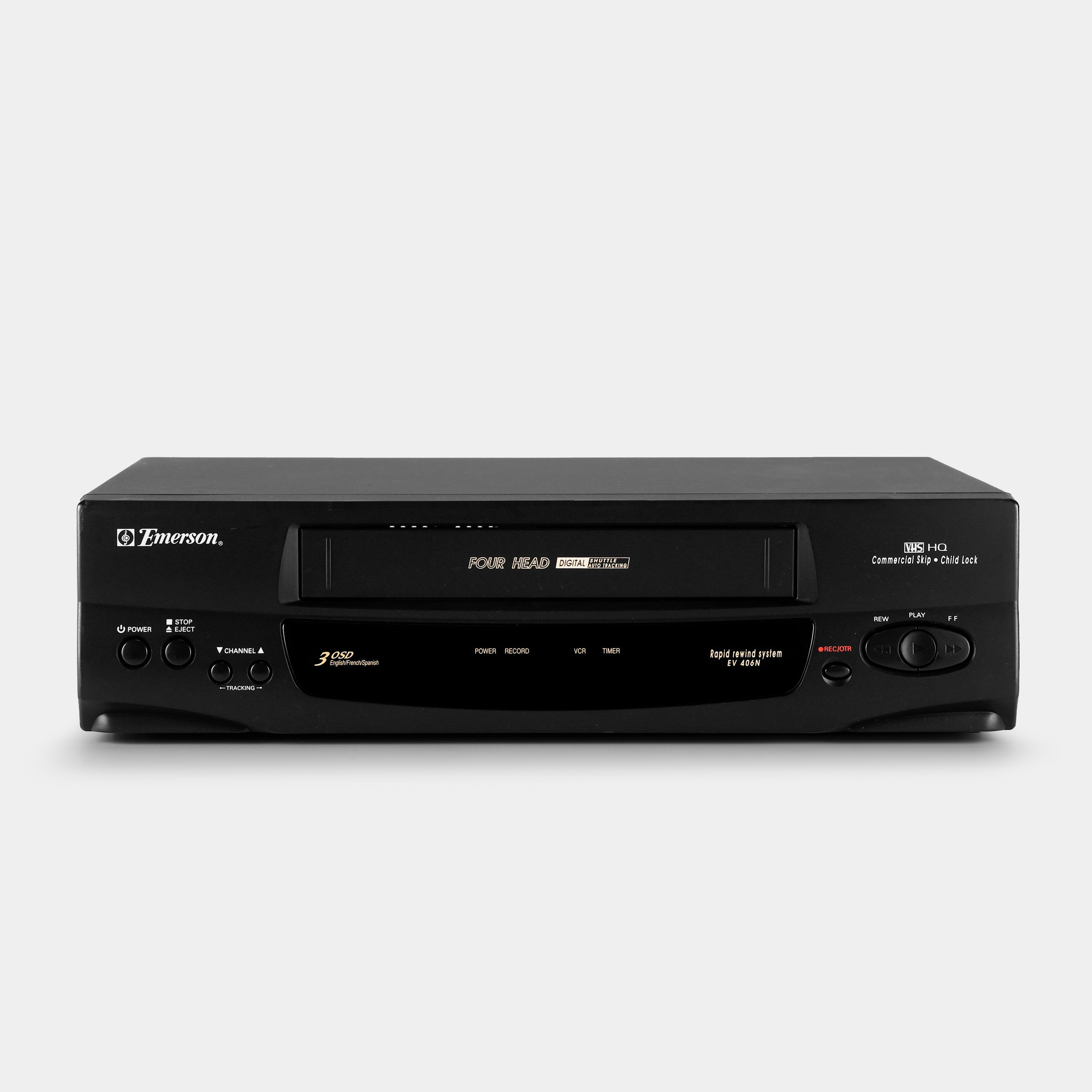Emerson EV406N VCR VHS Player – Retrospekt