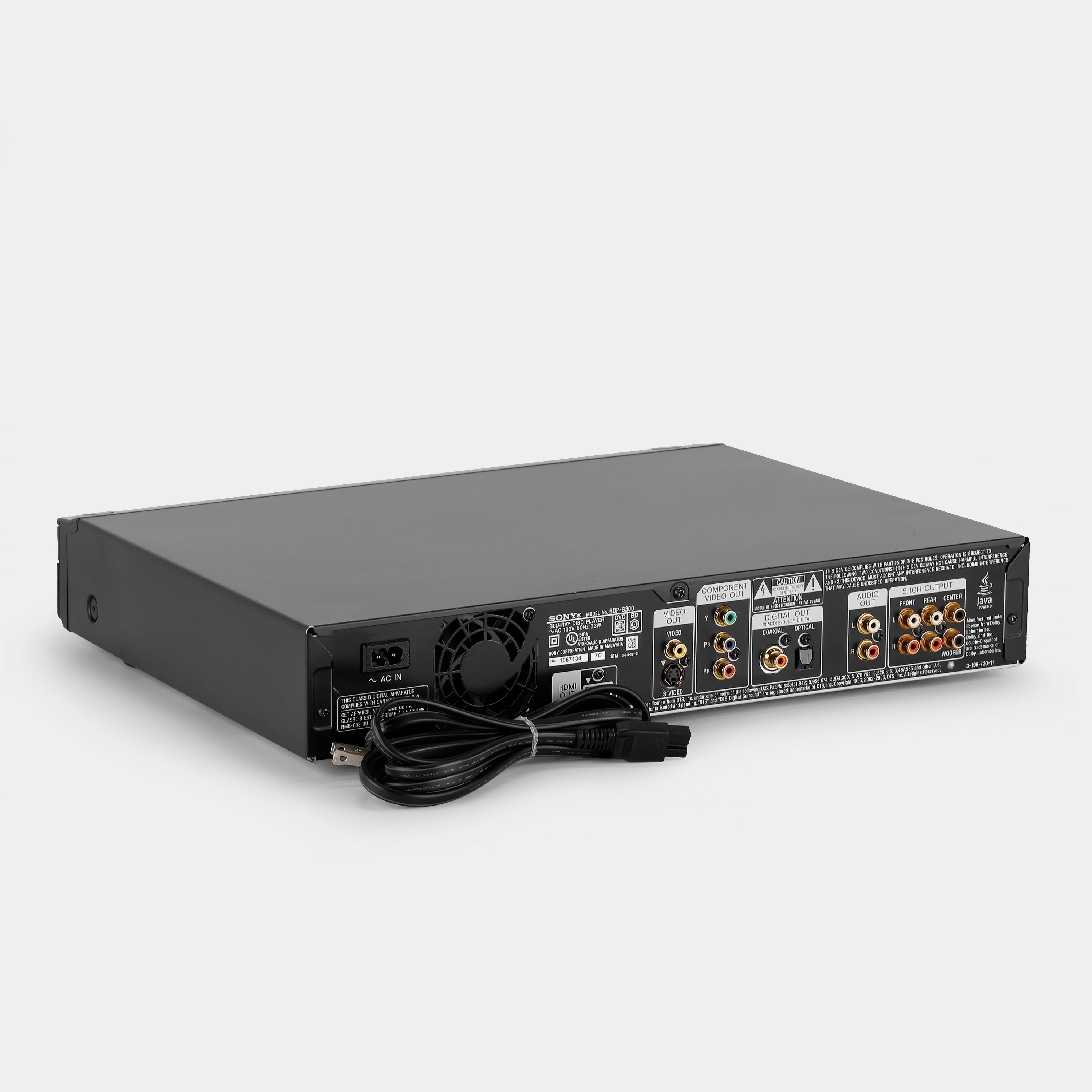Sony BDP-S300 Blu-Ray DVD Player