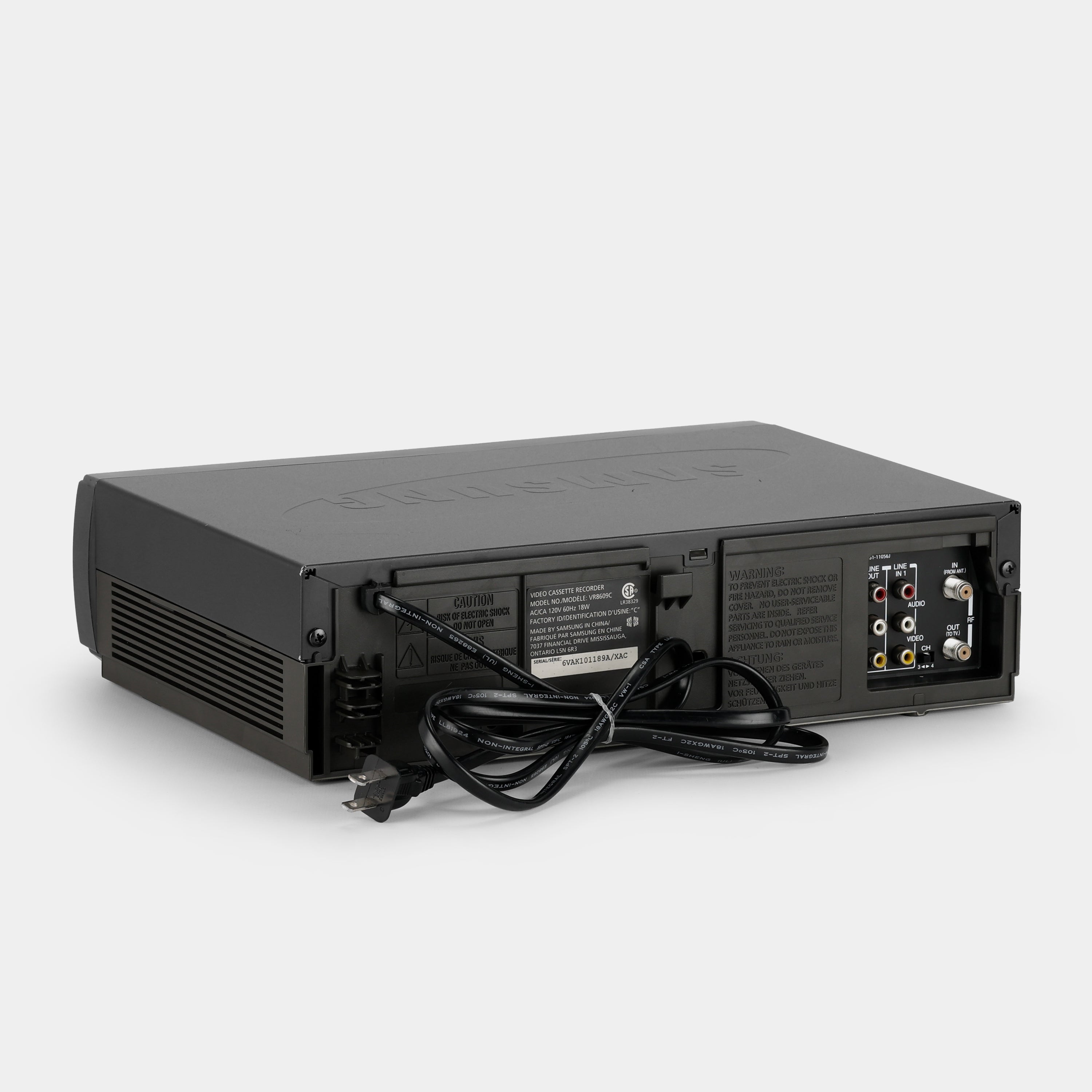 Samsung VR8609C VCR VHS Player