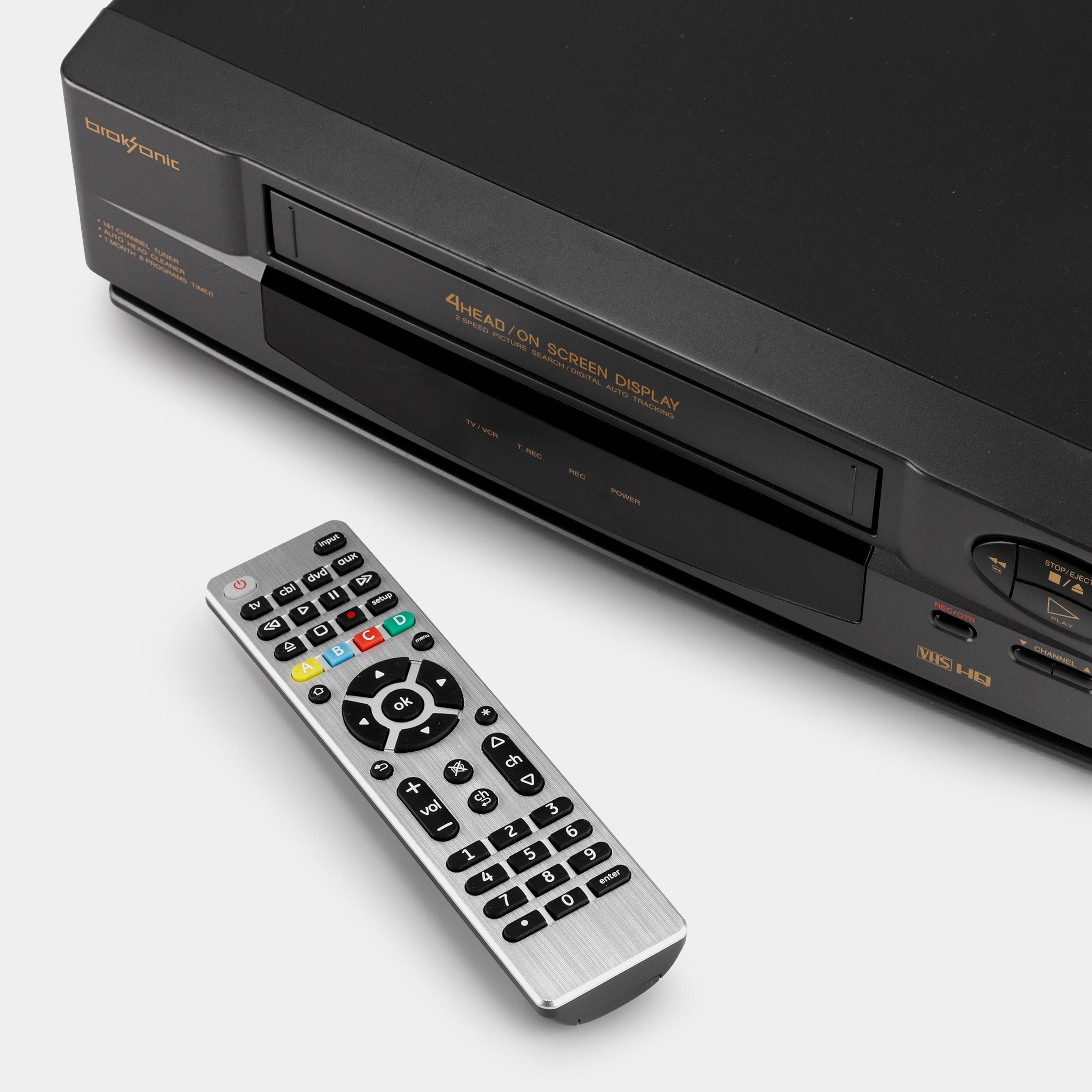 Broksonic VHSA-6741CTTC VCR VHS Player