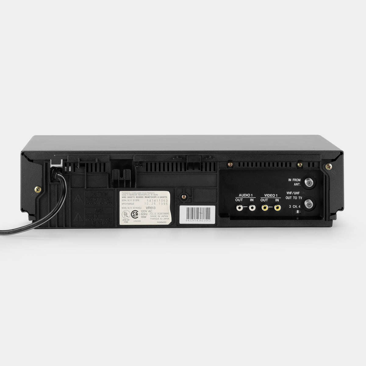 RCA VR513 VCR VHS Player