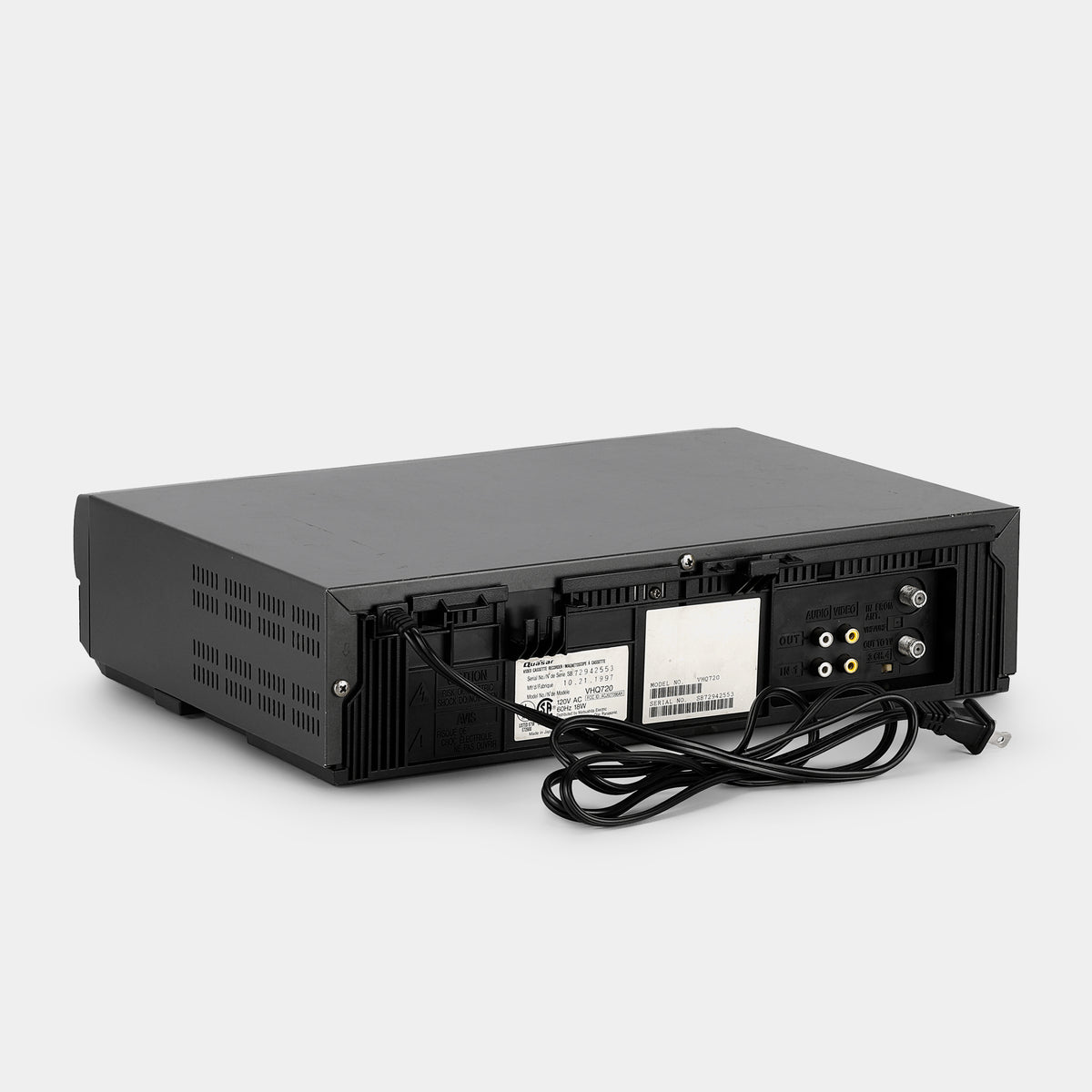 Quasar VHQ750 VCR VHS Player