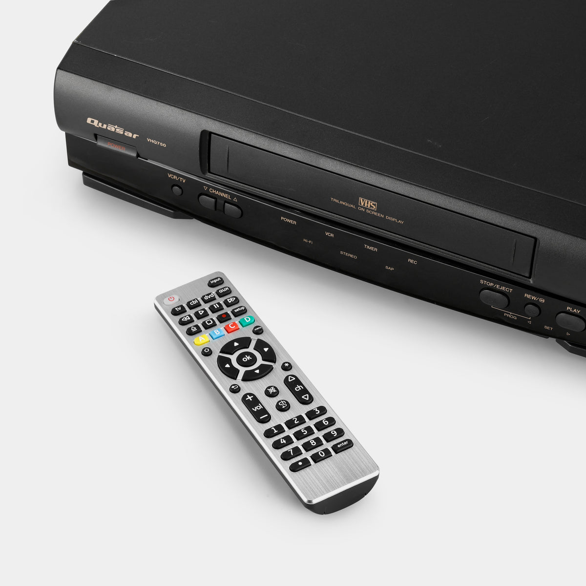 Quasar VHQ750 VCR VHS Player