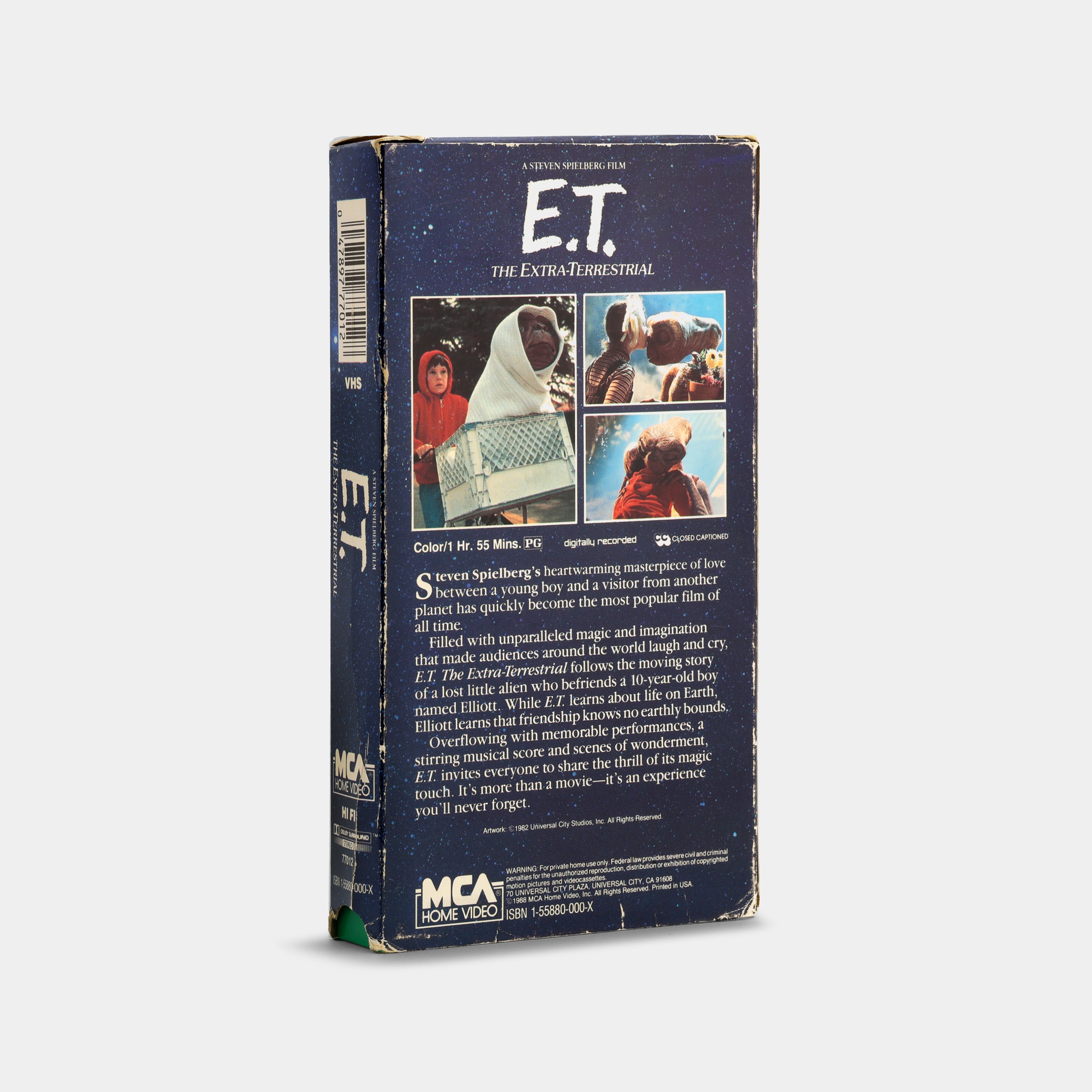 E.T. the Extra-Terrestrial VHS Tape