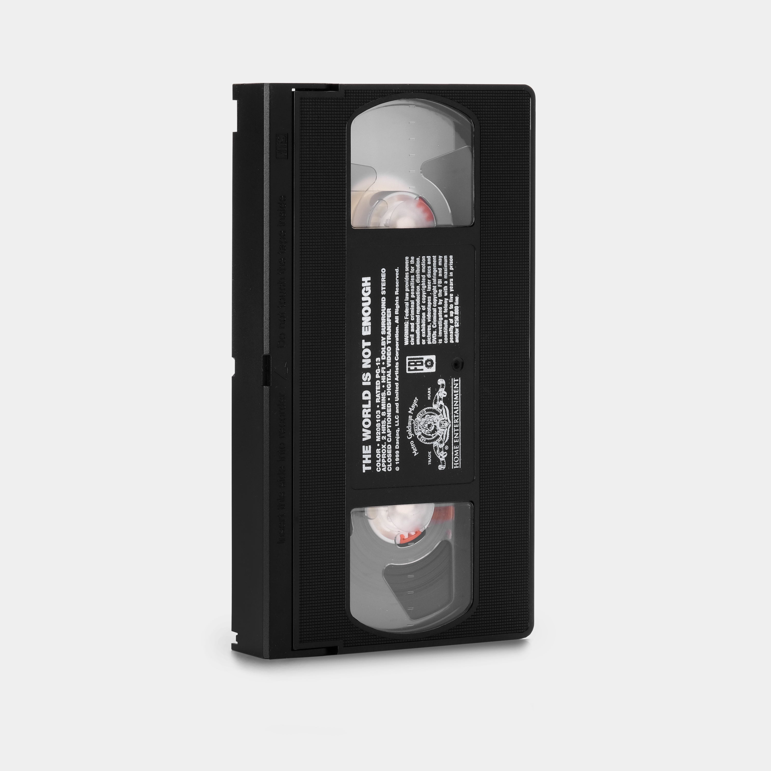 The World Is Not Enough VHS Tape