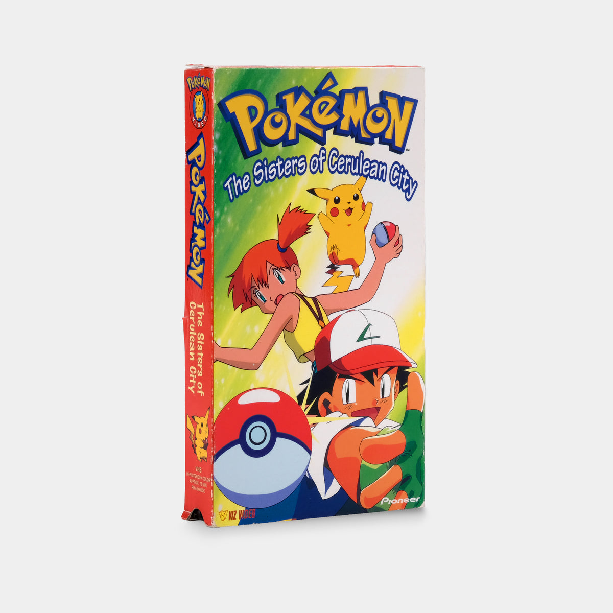 Pokémon: The Sisters Of Cerulean City VHS Tape