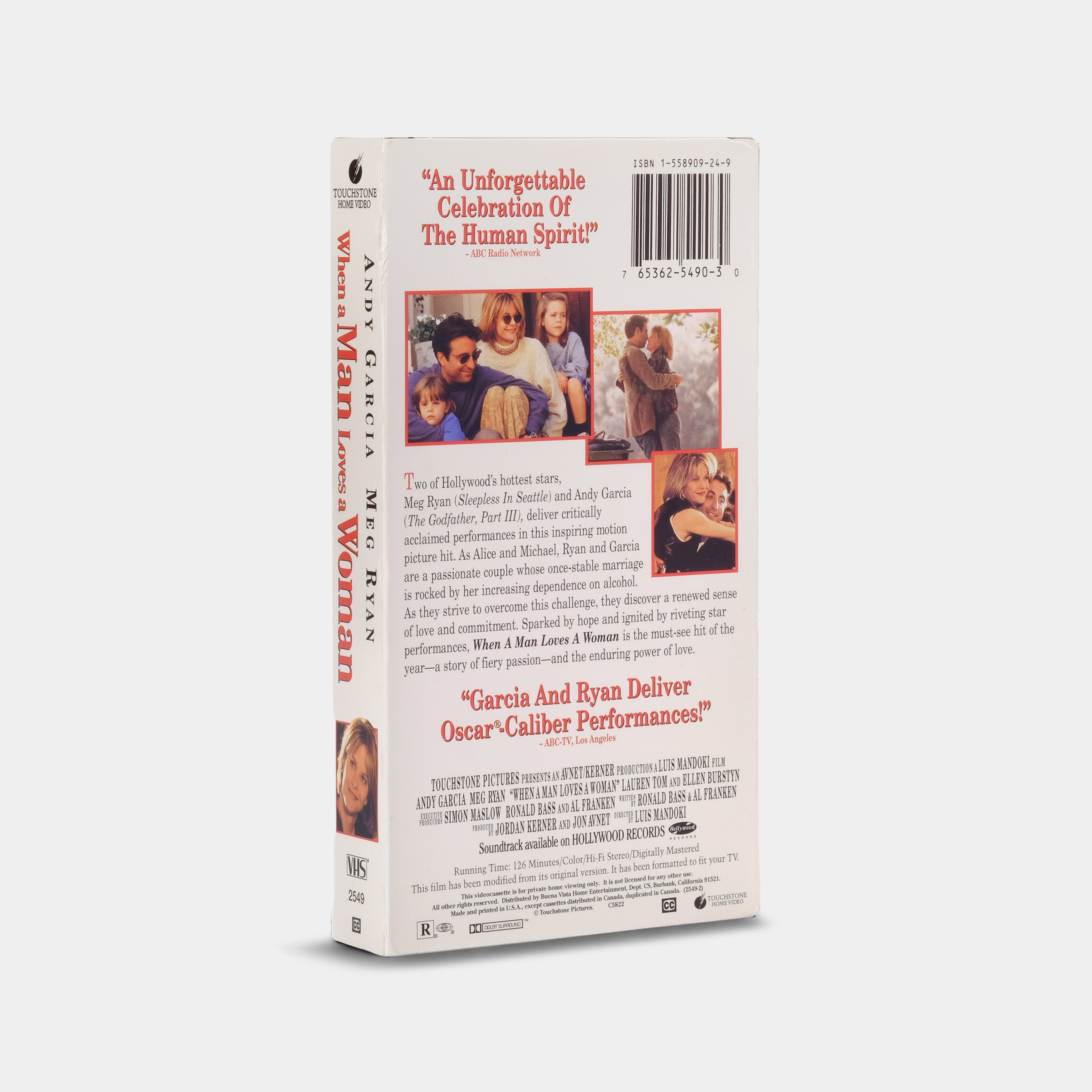 When a Man Loves a Woman VHS Tape