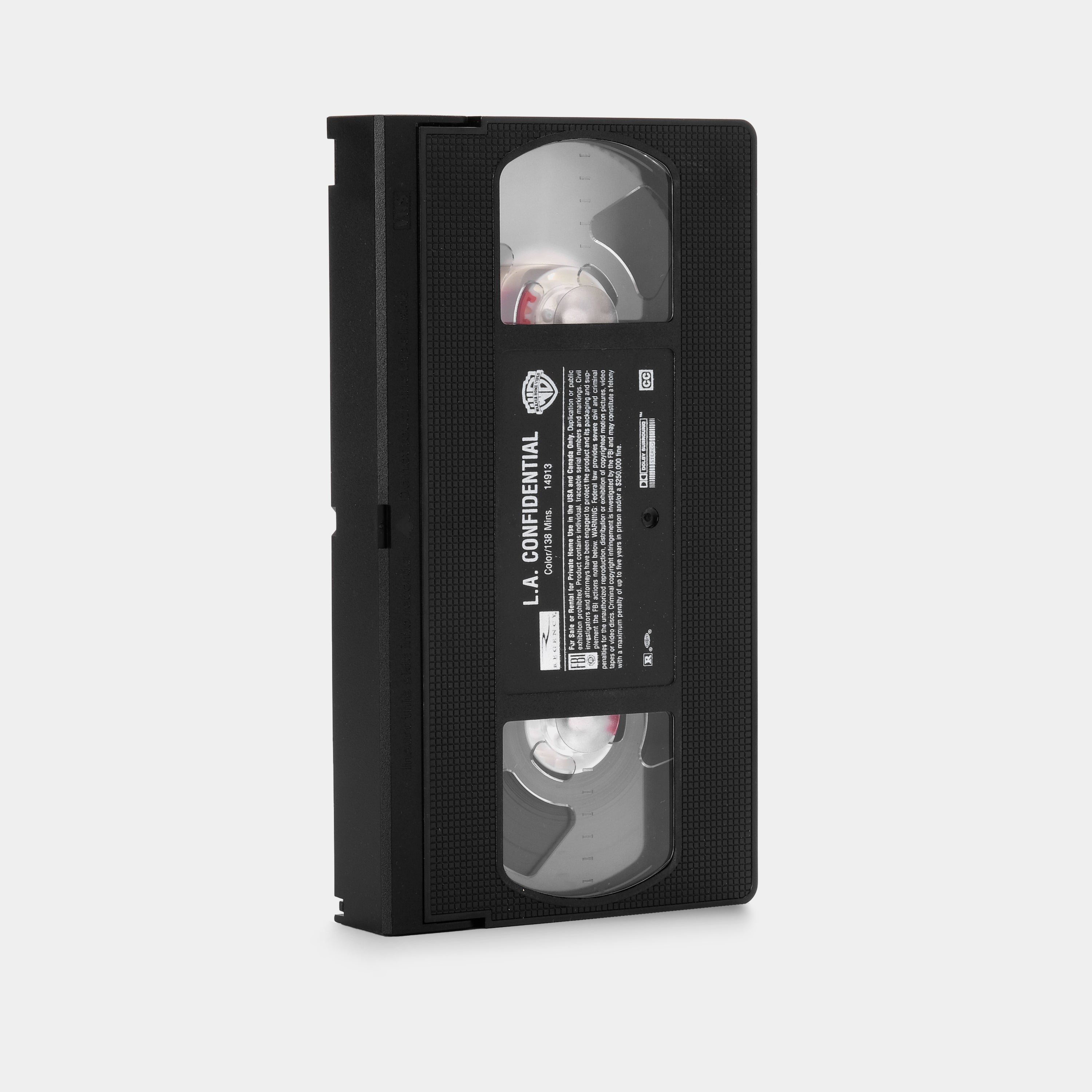 L.A. Confidential VHS Tape