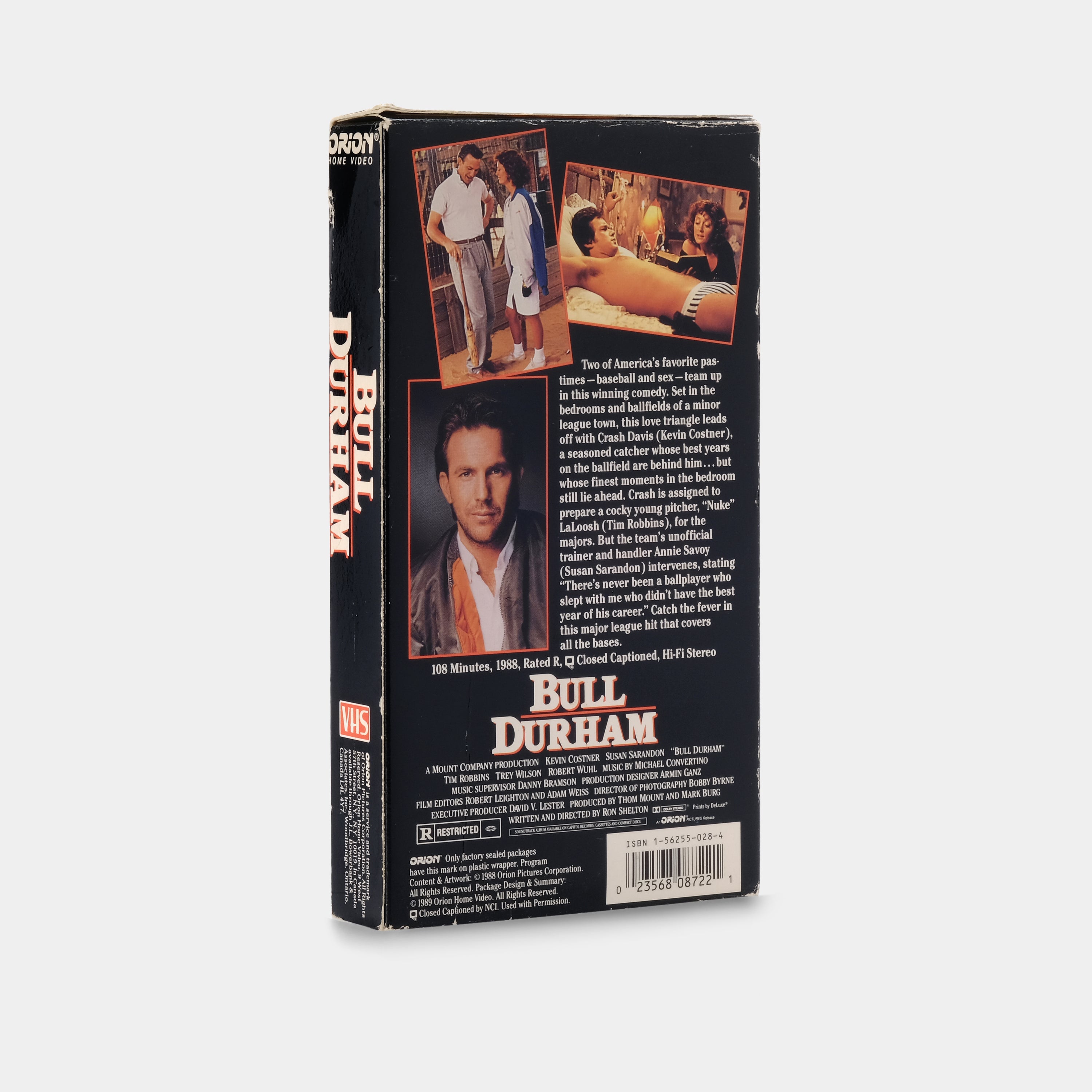 Bull Durham VHS Tape