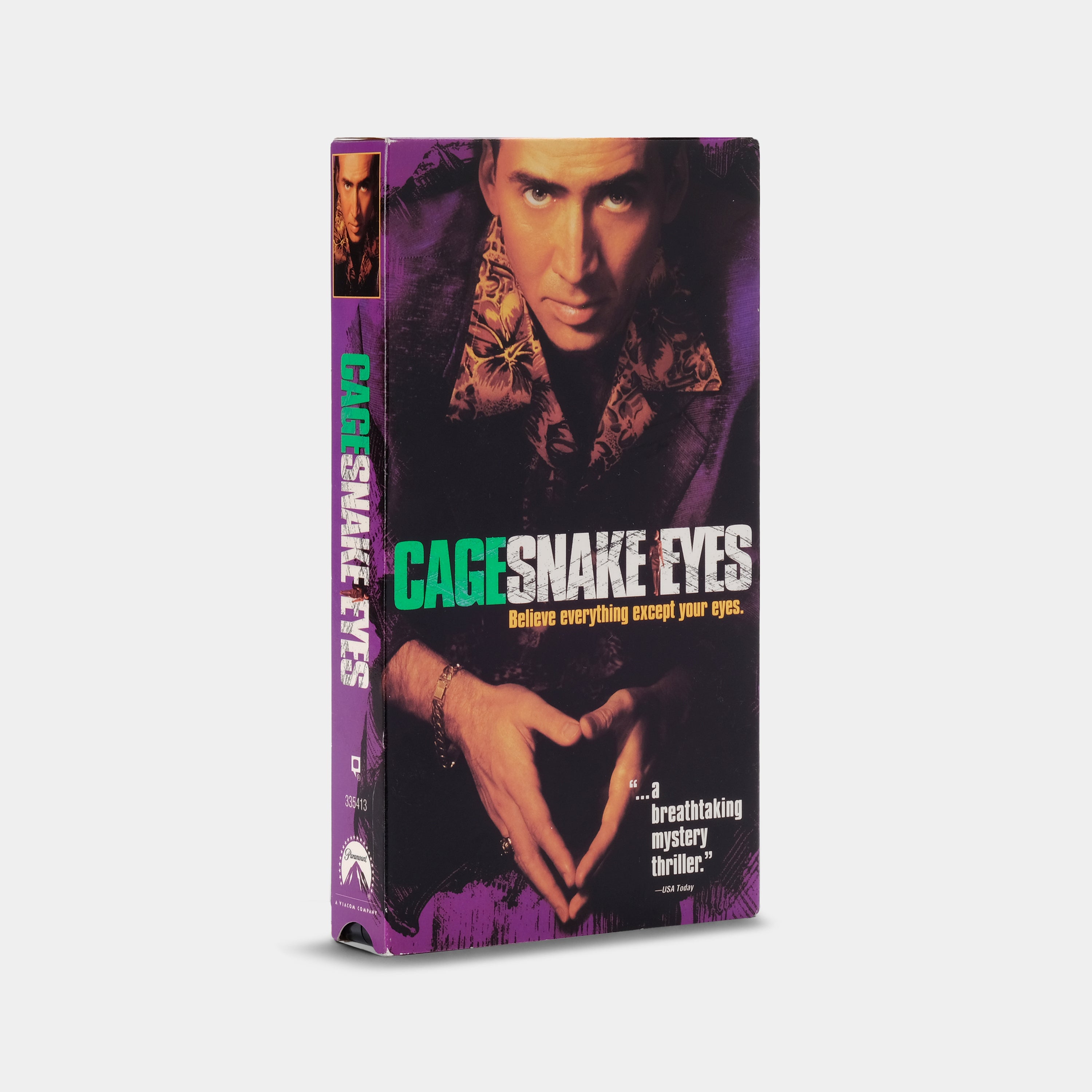 Snake Eyes VHS Tape