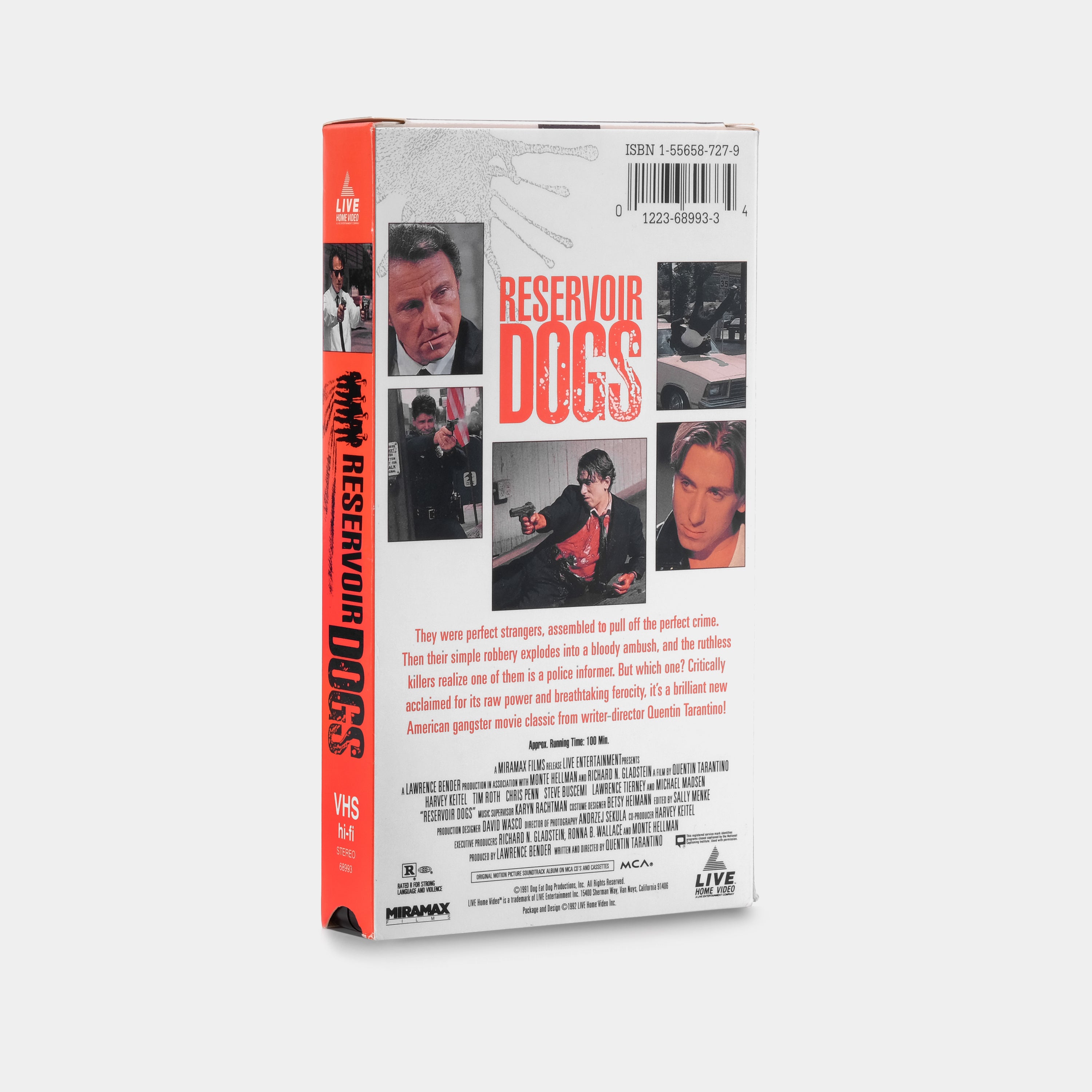 Reservoir Dogs VHS Tape