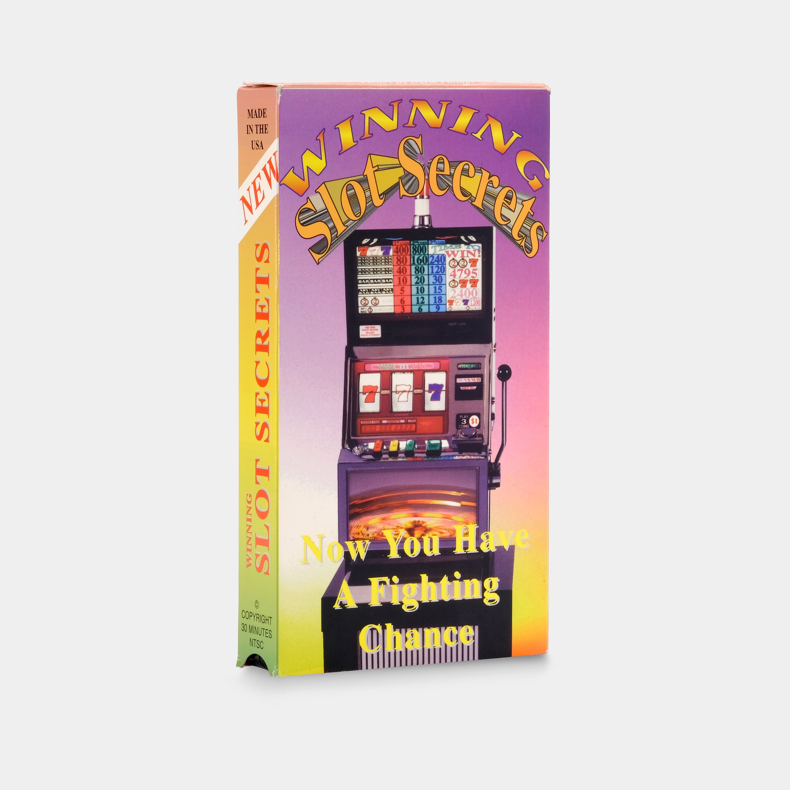 Winning Slot Secrets: Now You Have A Fighting Chance VHS Tape
