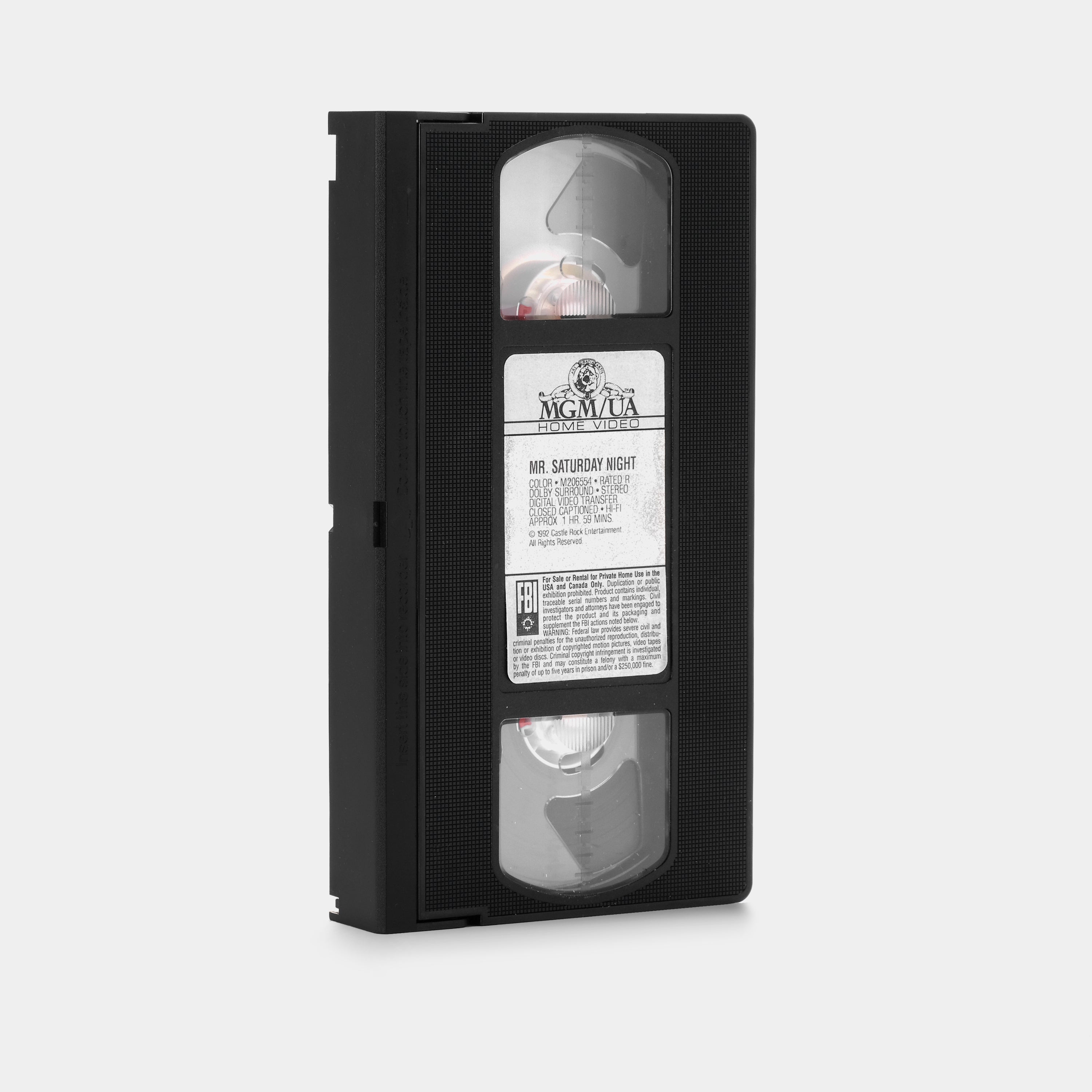 Mr. Saturday Night VHS Tape