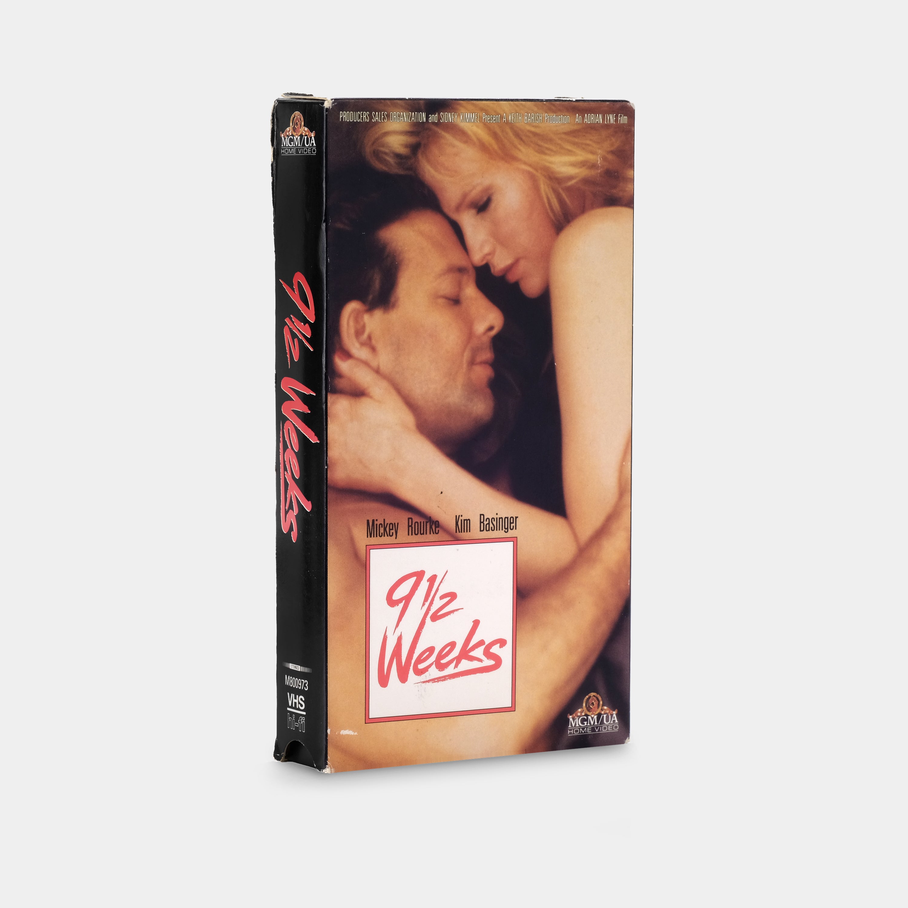 9 1/2 Weeks VHS Tape