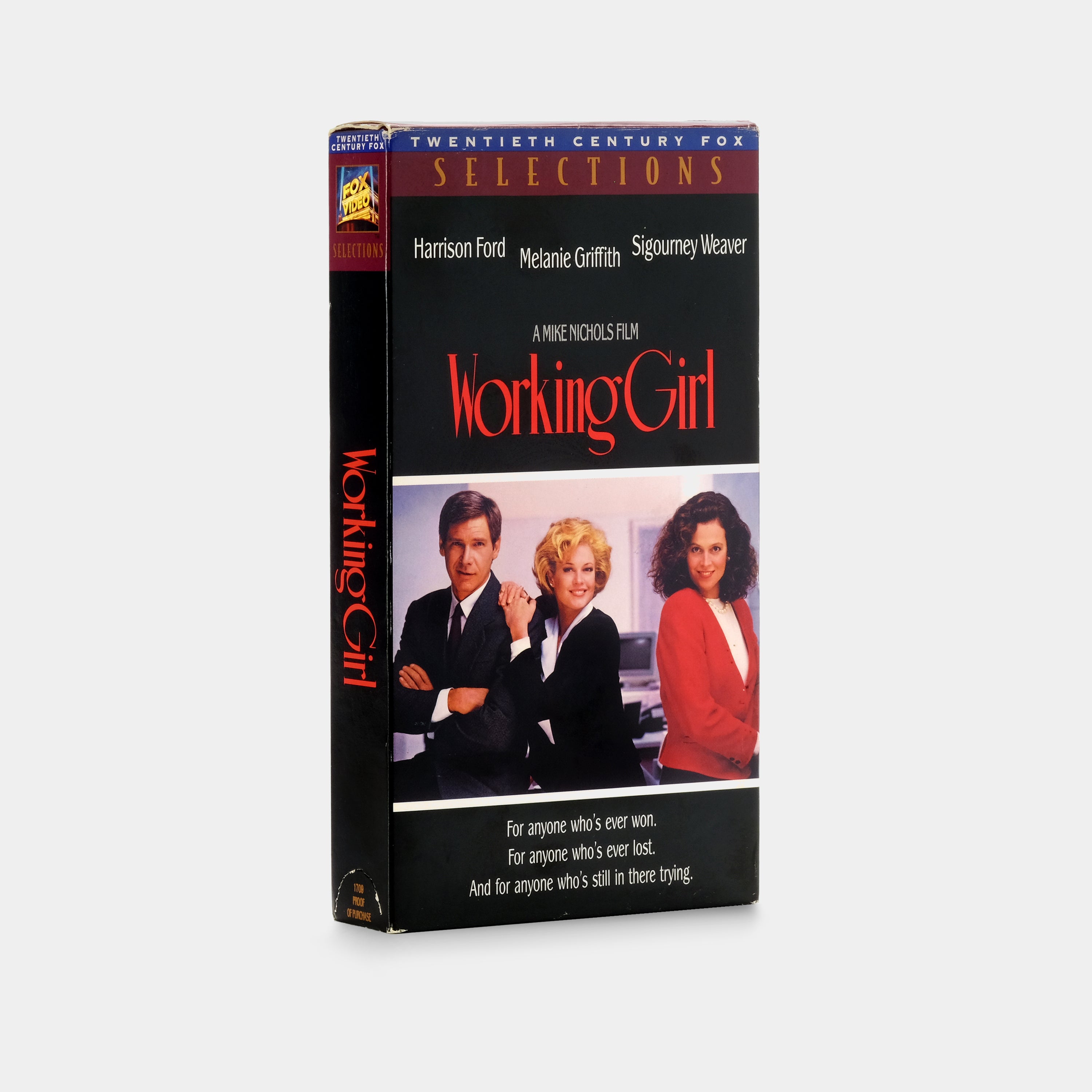 Working Girl VHS Tape