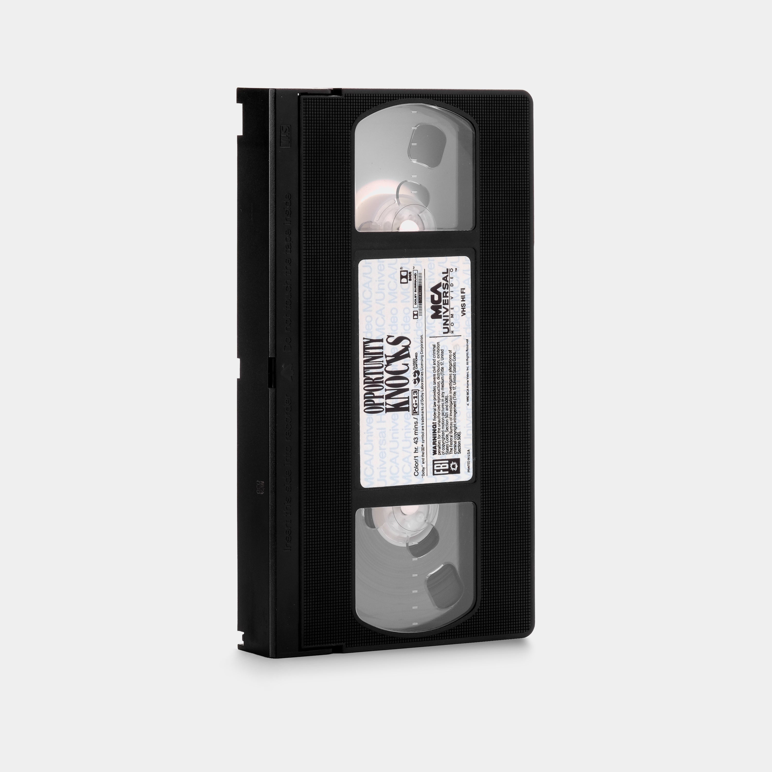 Opportunity Knocks VHS Tape
