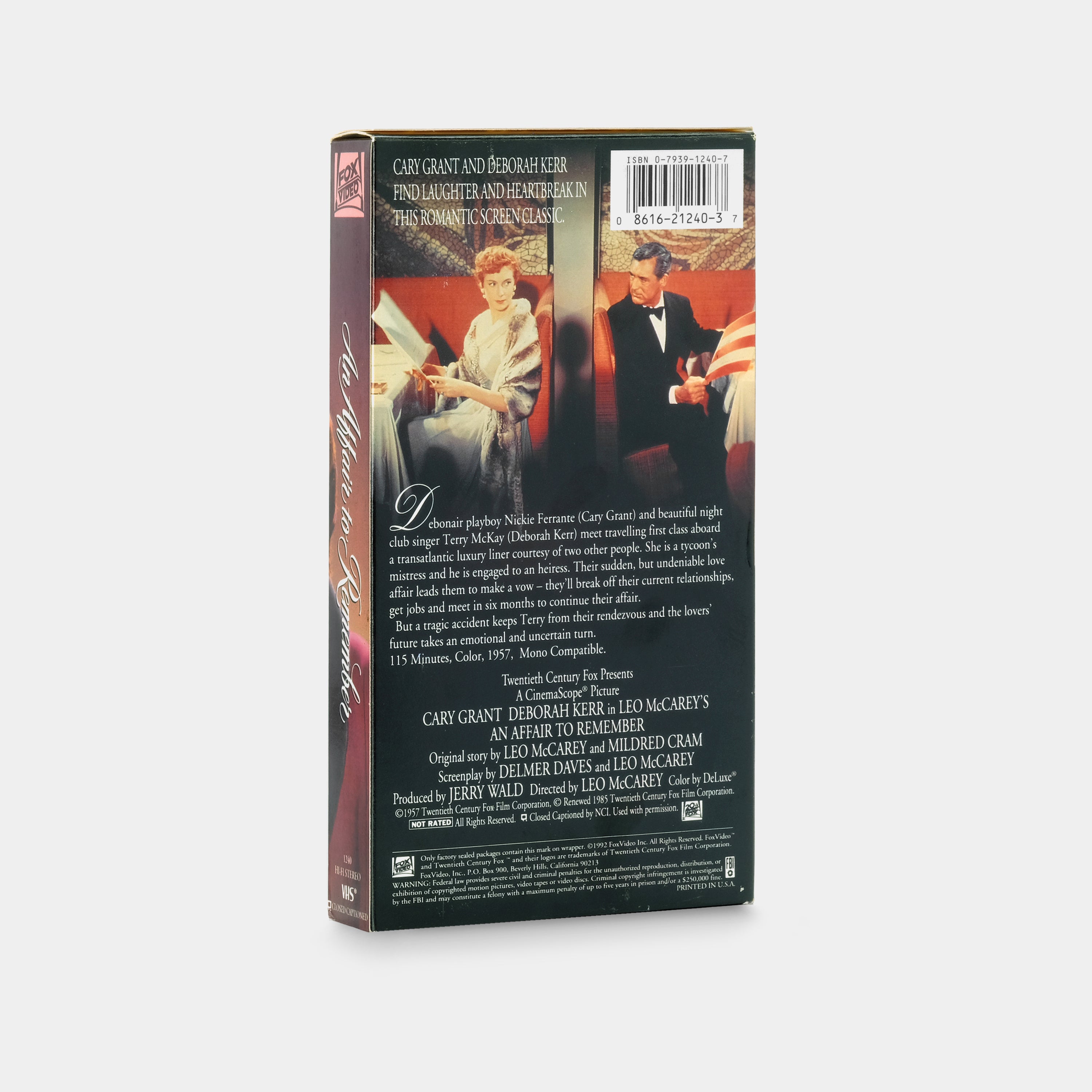 An Affair to Remember VHS Tape