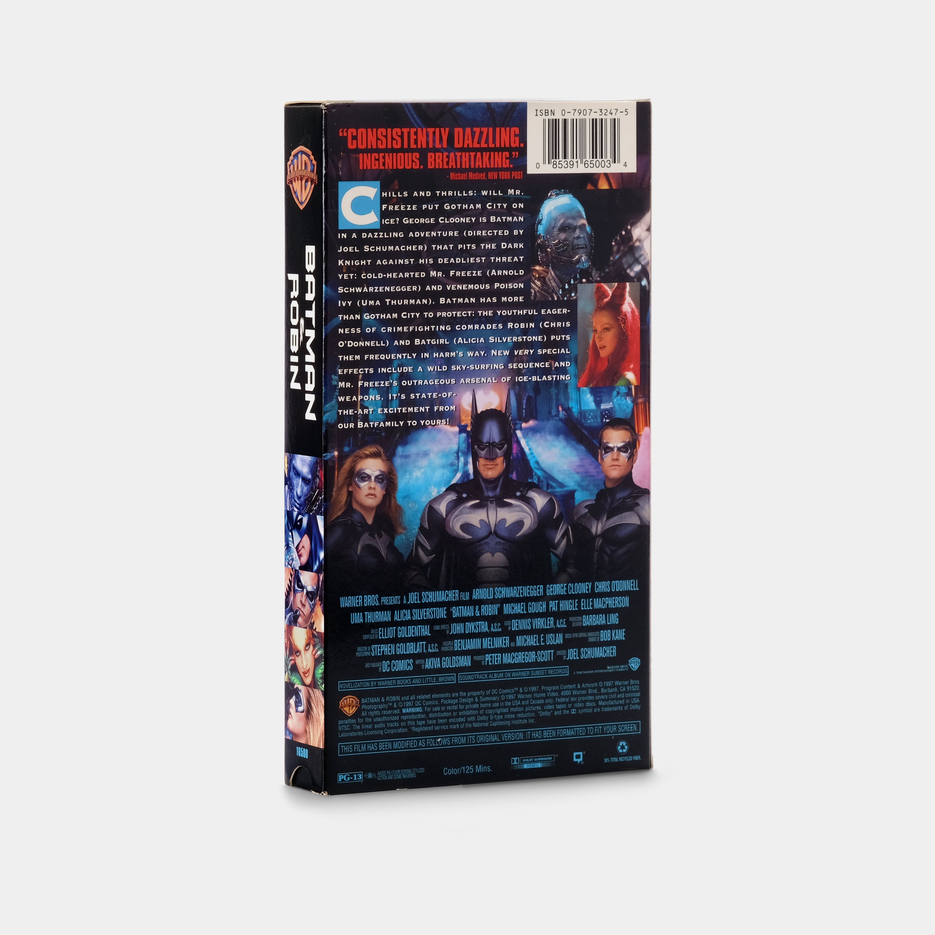 Batman & Robin VHS Tape