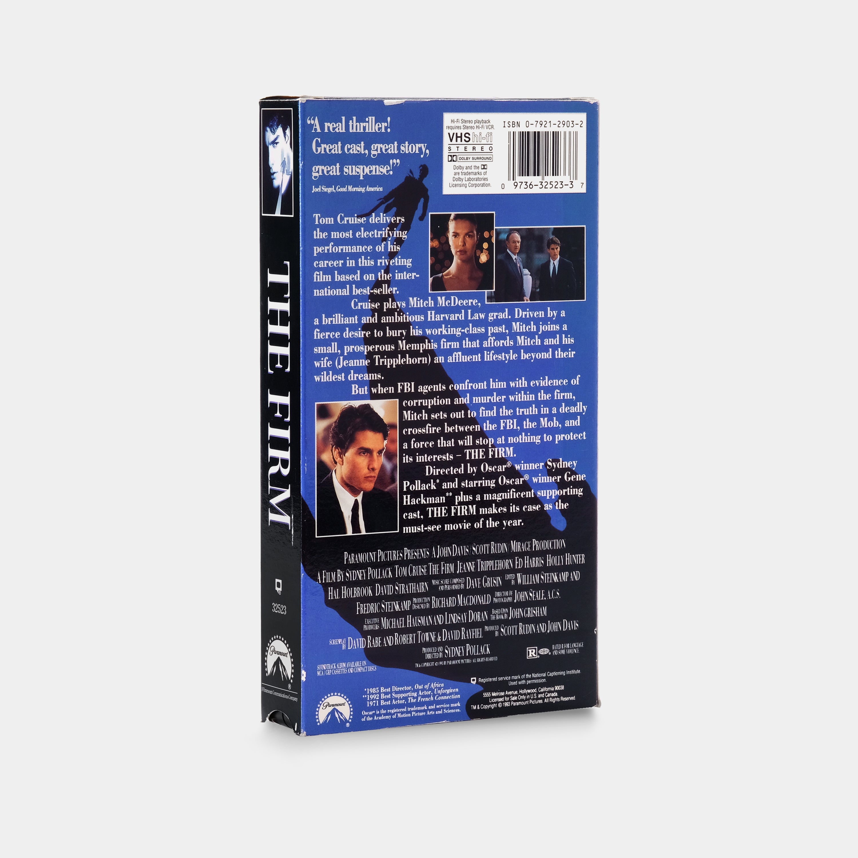 The Firm VHS Tape