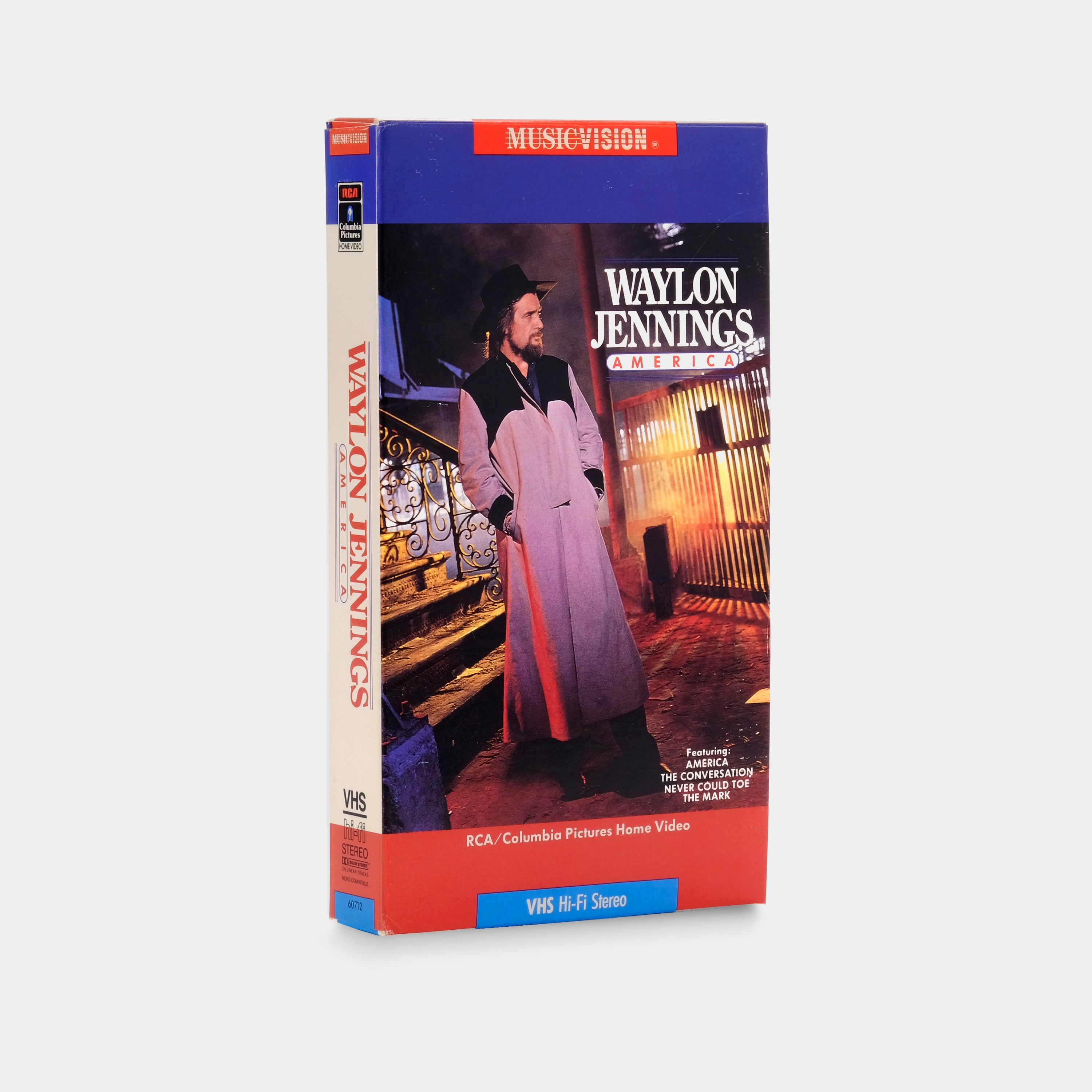 Waylon Jennings America VHS Tape