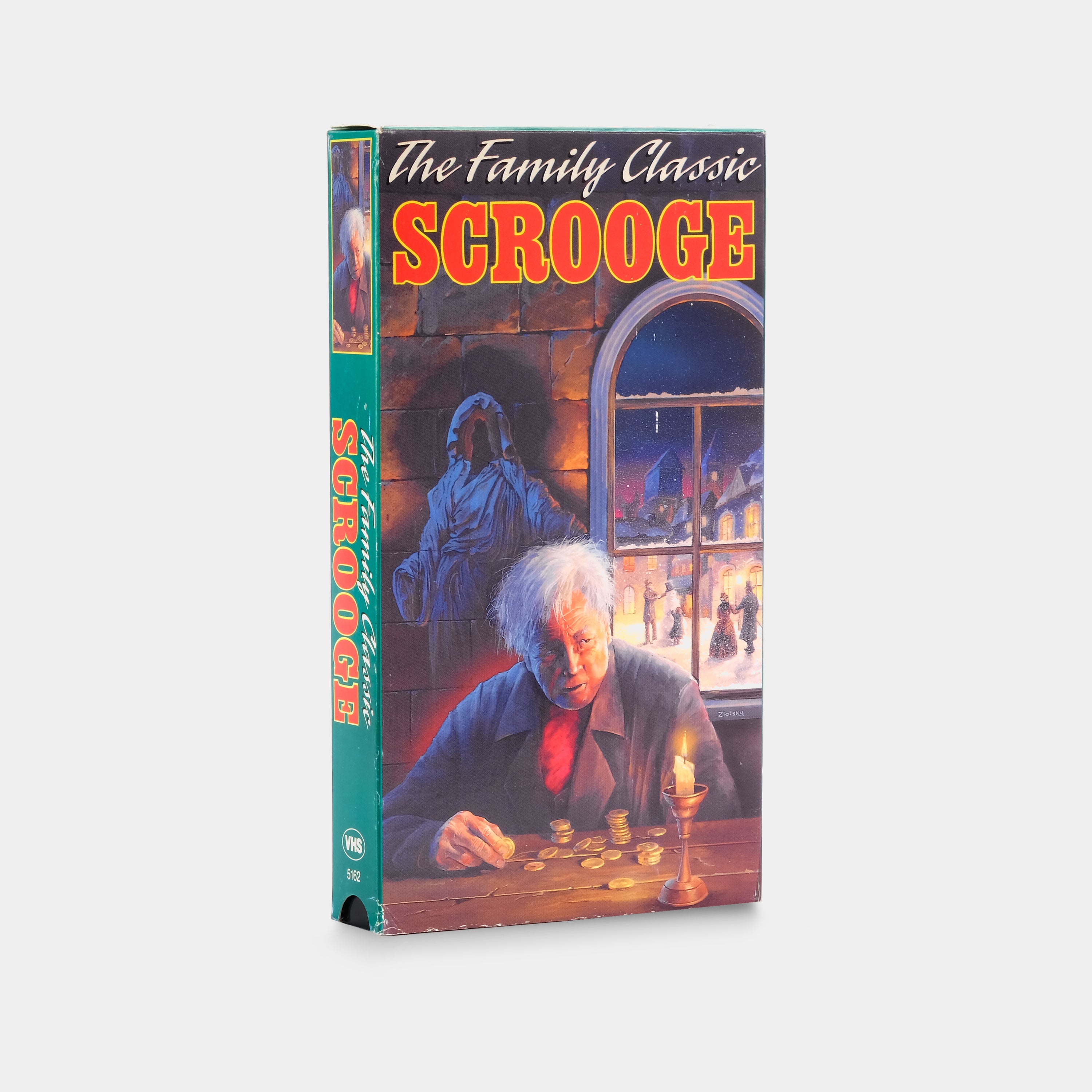 The Family Classic Scrooge VHS Tape