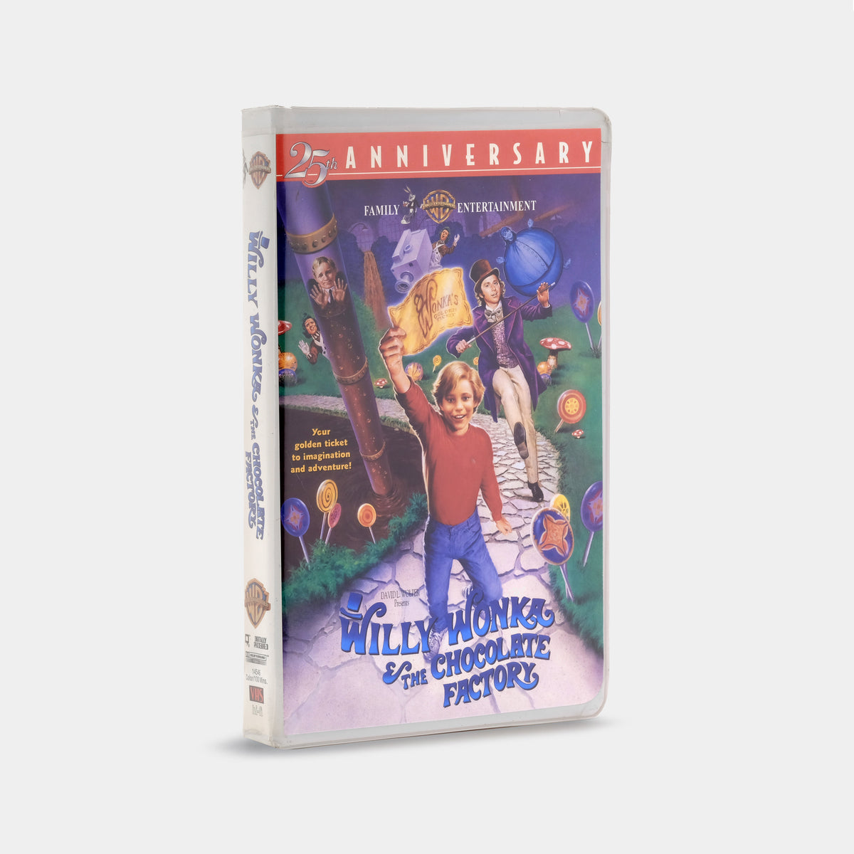 Willy Wonka & The Chocolate Factory (25th Anniversary Edition) VHS Tape