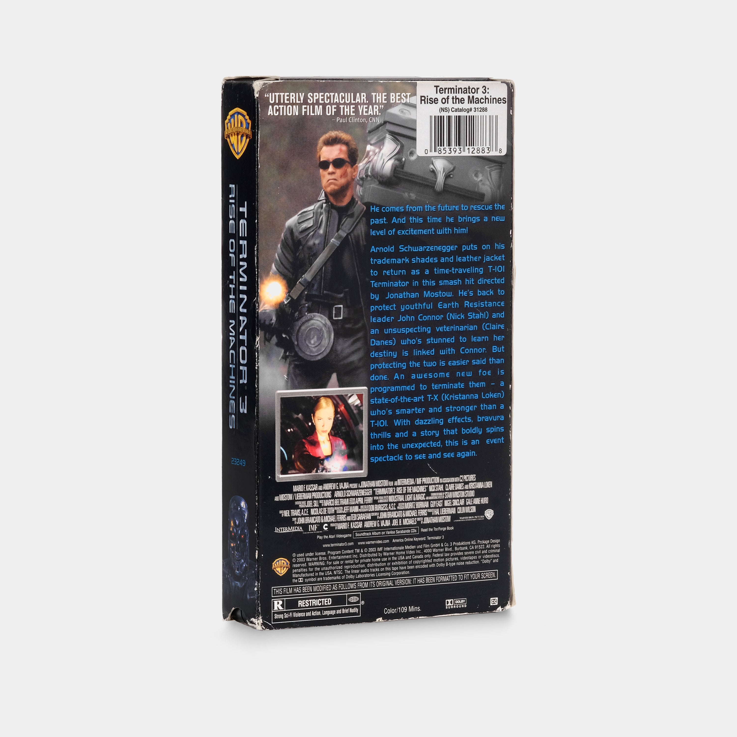 Terminator 3: Rise Of The Machines VHS Tape