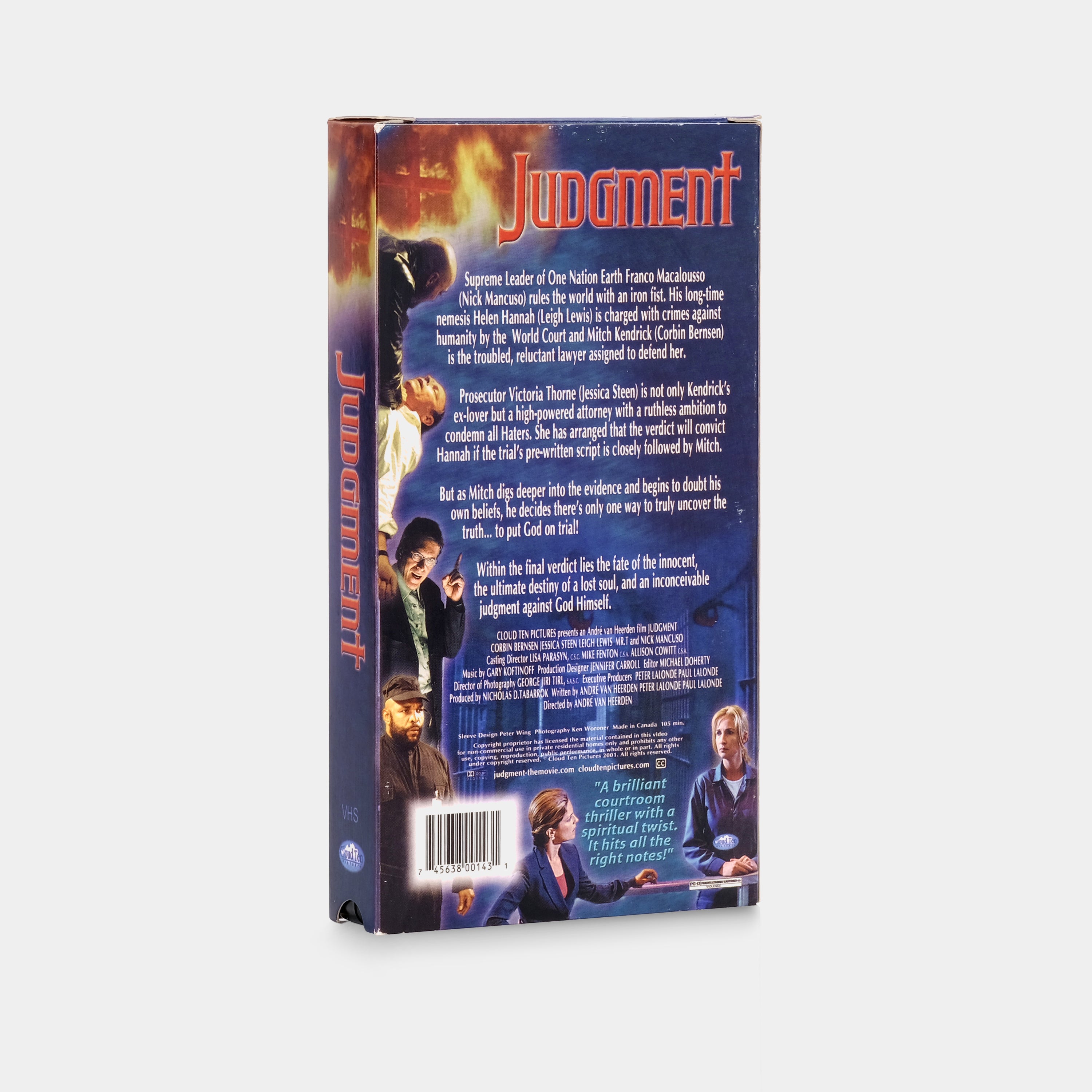 Judgment VHS Tape
