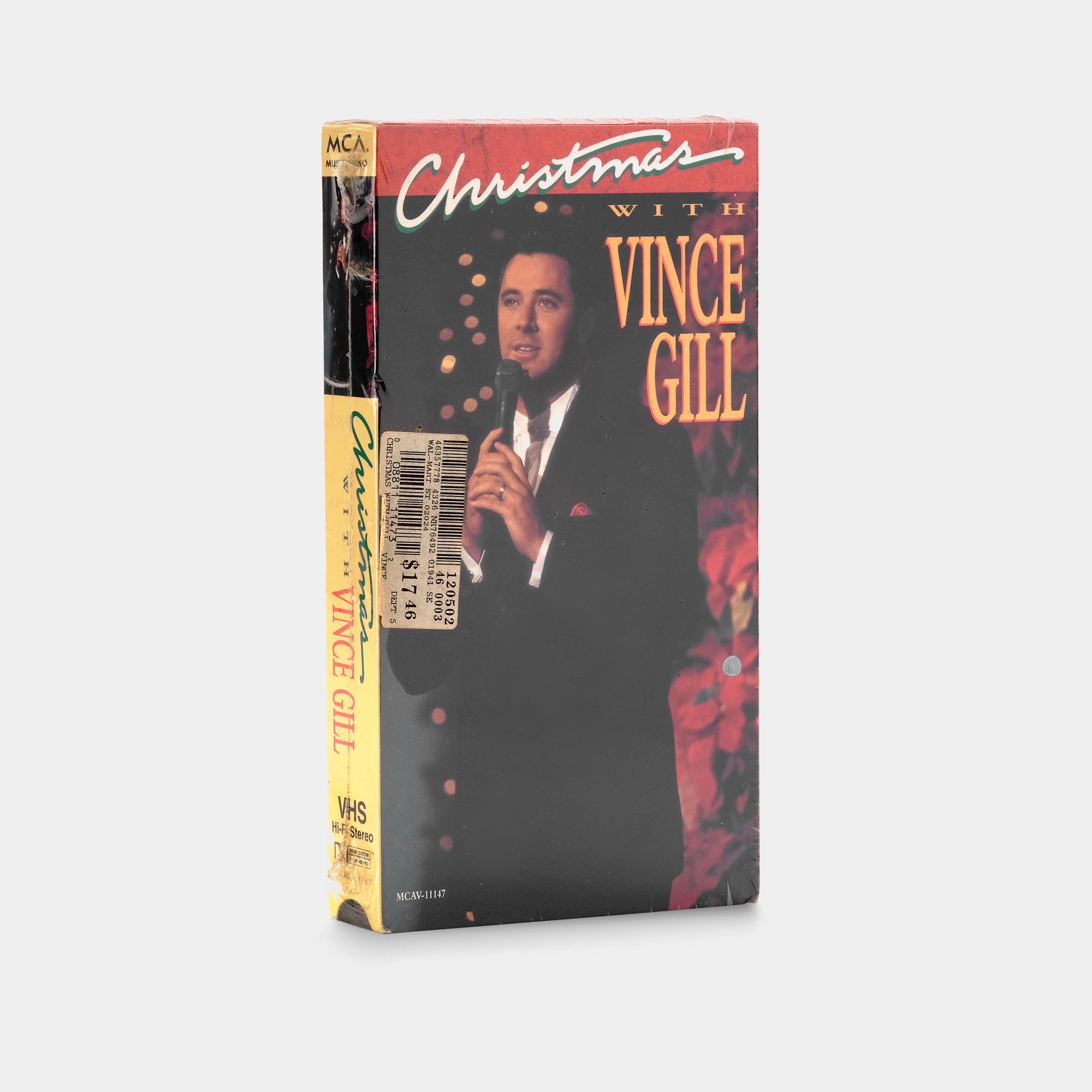 Christmas With Vince Gill (Sealed) VHS Tape