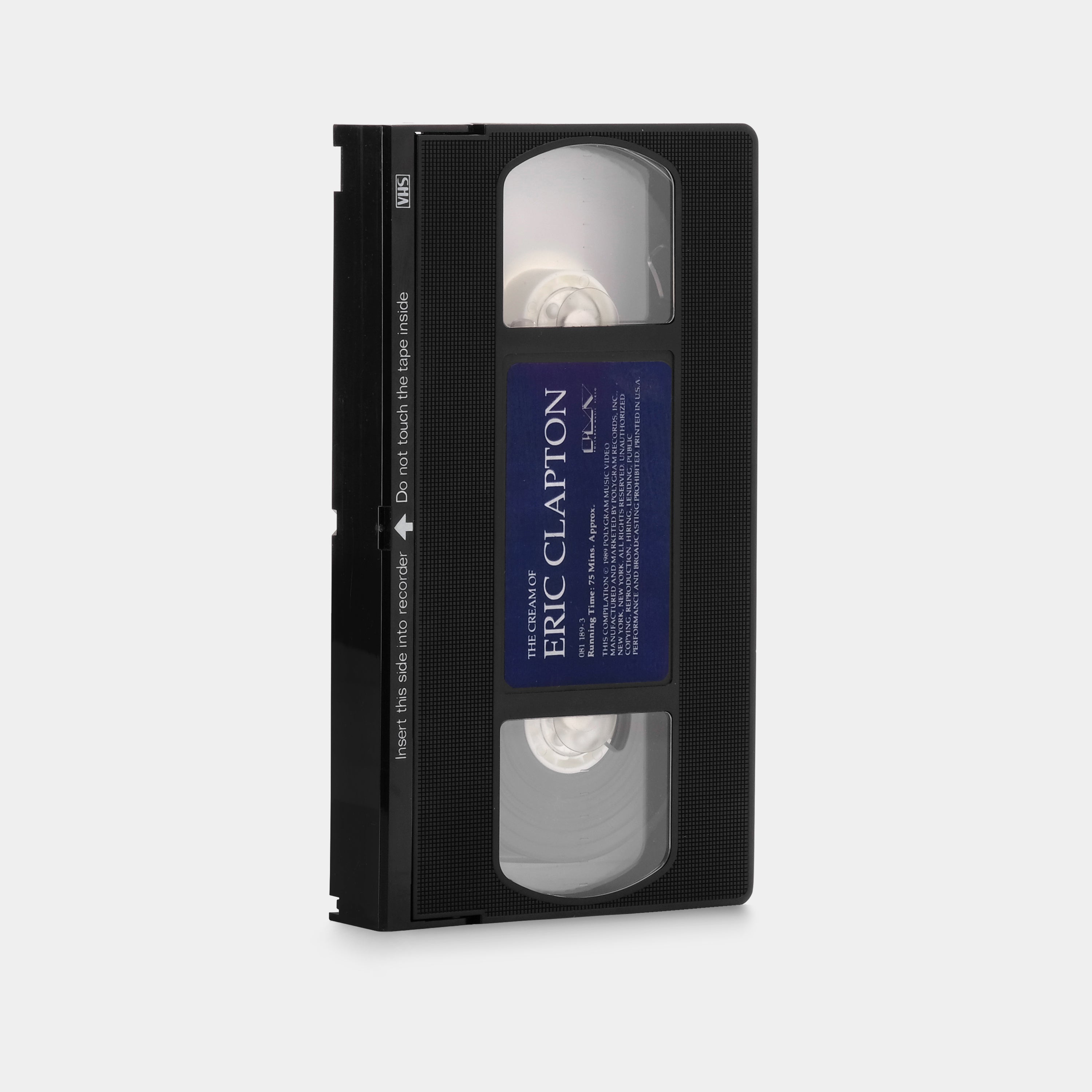The Cream Of Eric Clapton VHS Tape