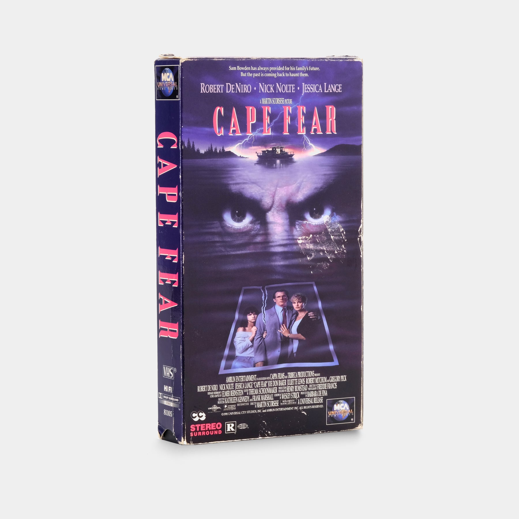 Cape Fear VHS Tape