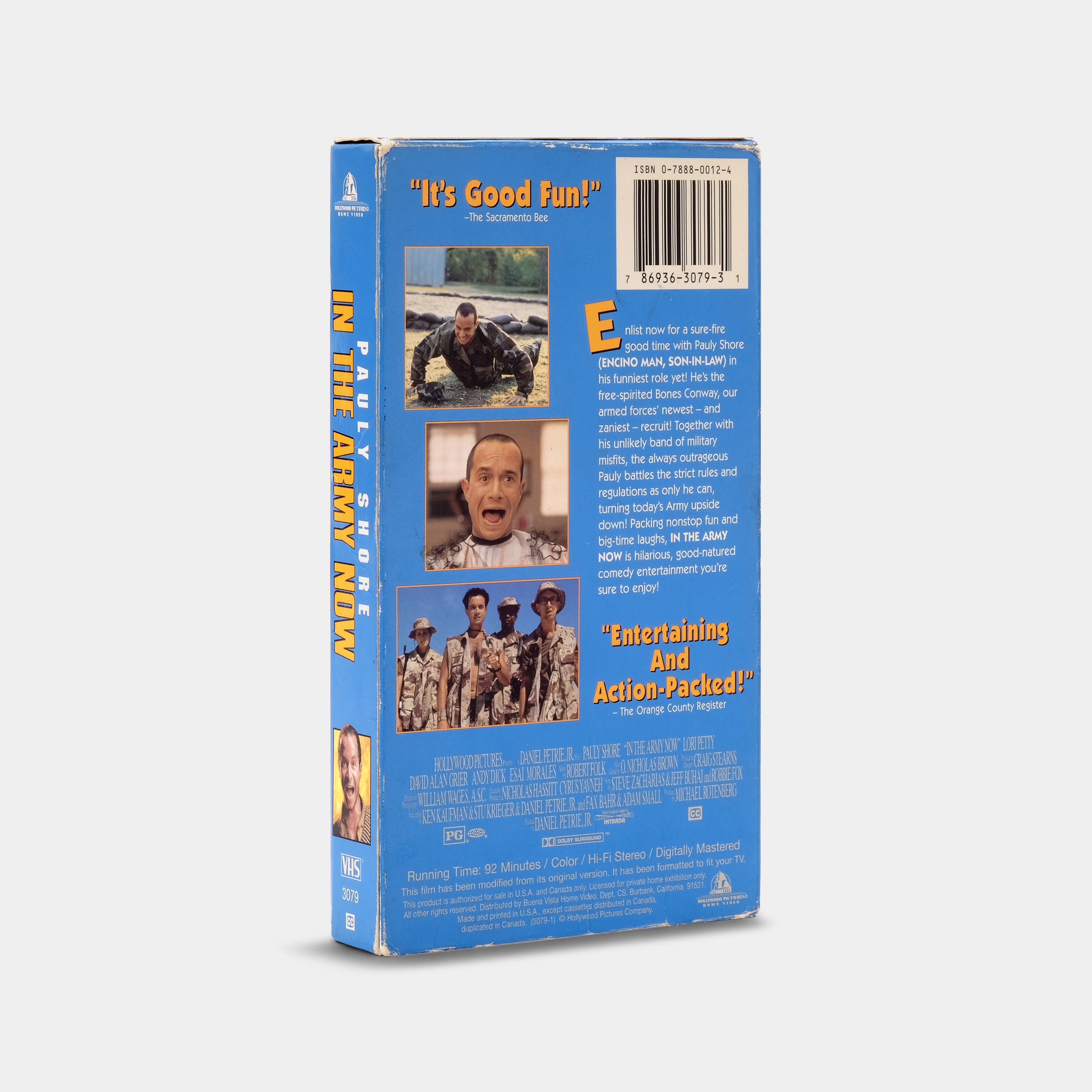 In The Army Now VHS Tape